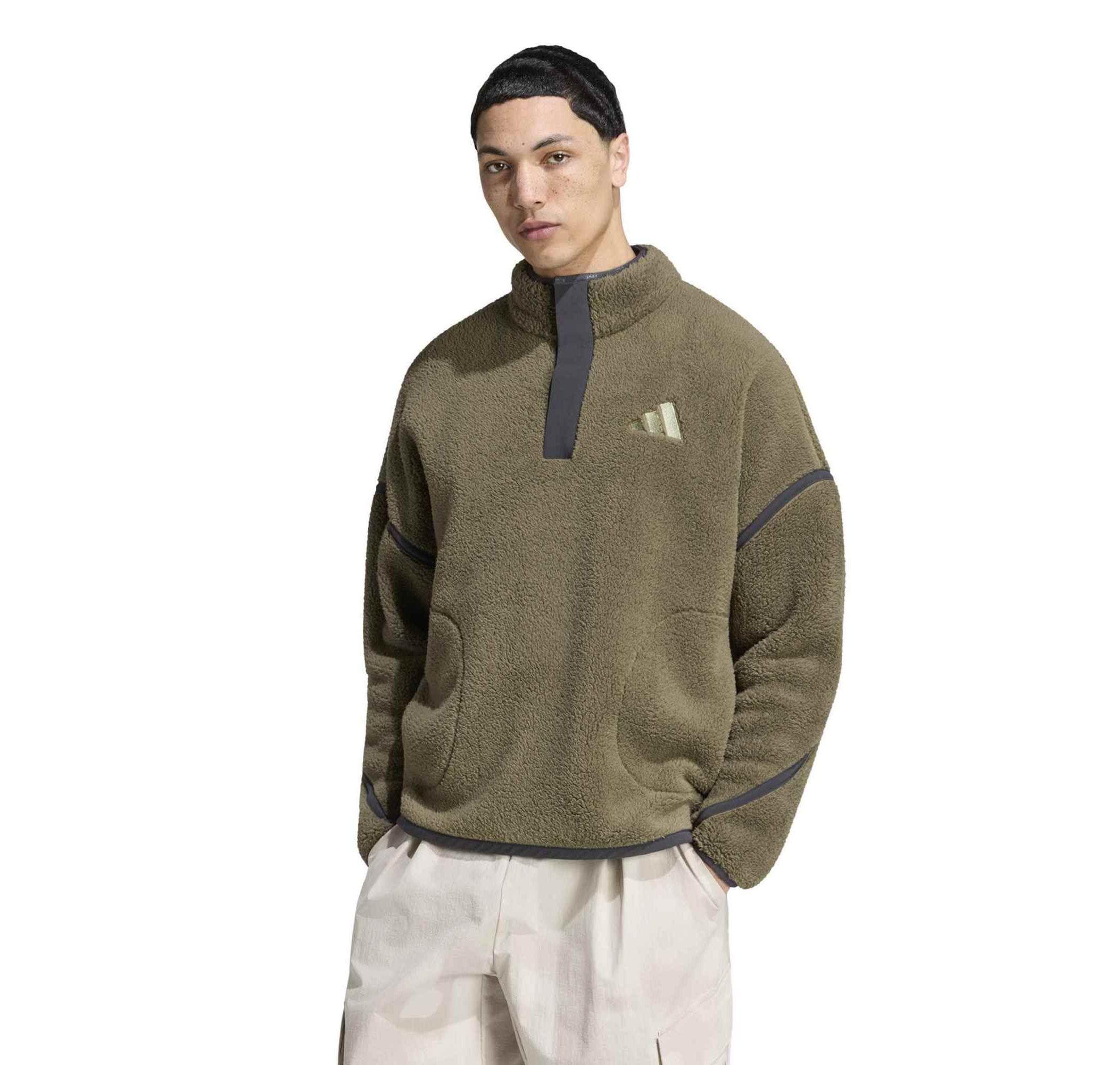 adidas adidas Mt Ess Hp Erkek Sweatshirt Haki
