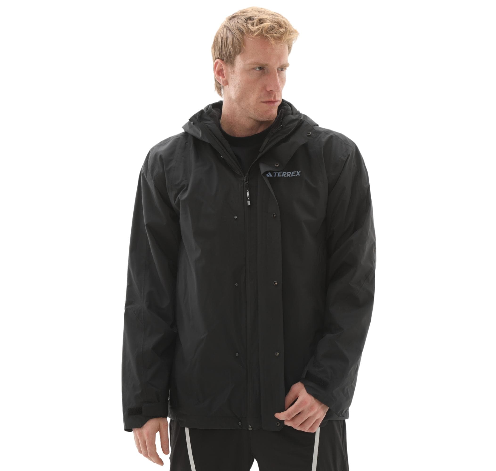 adidas adidas Mt Flc 3In1 Jkt Erkek Mont Siyah - 7