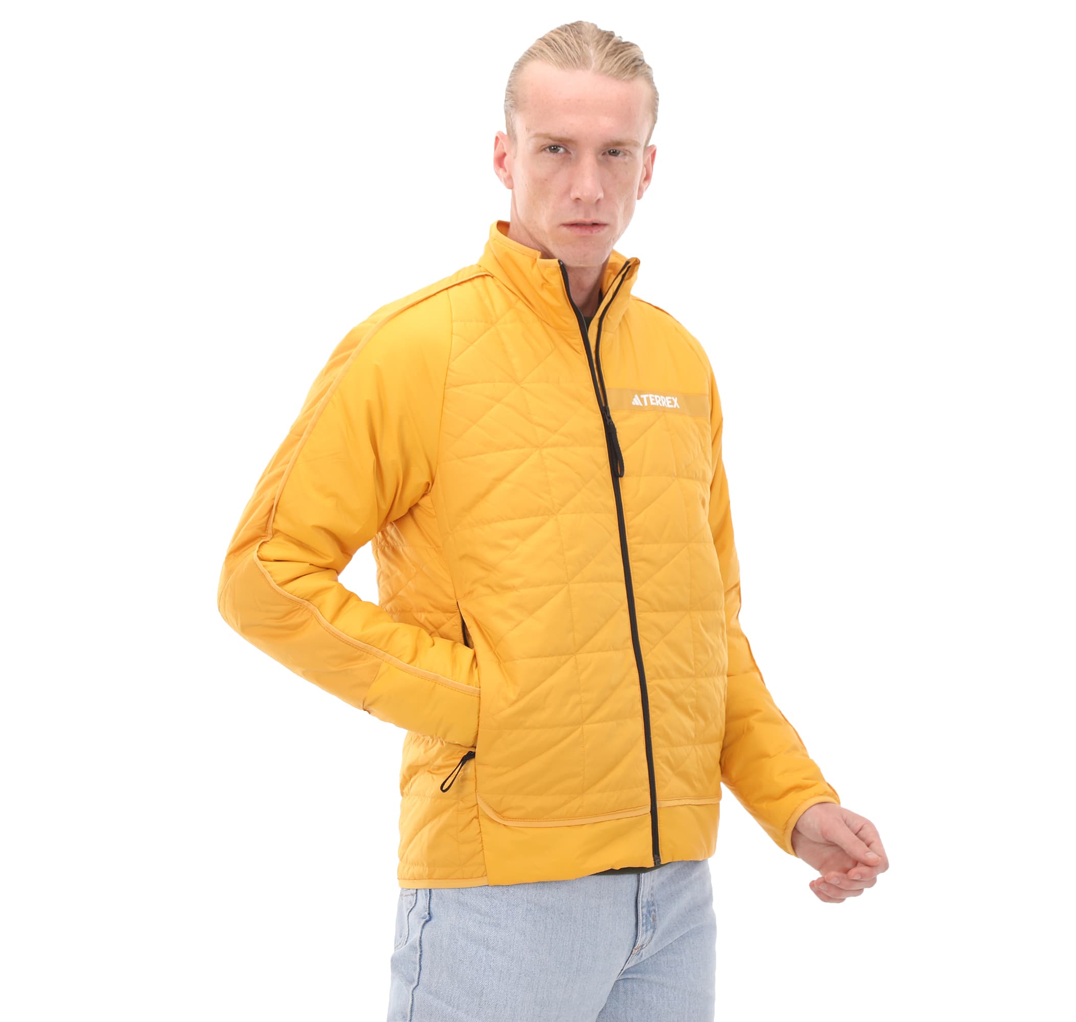 adidas adidas Terrex Multı Ins J Erkek Ceket Turuncu - 3