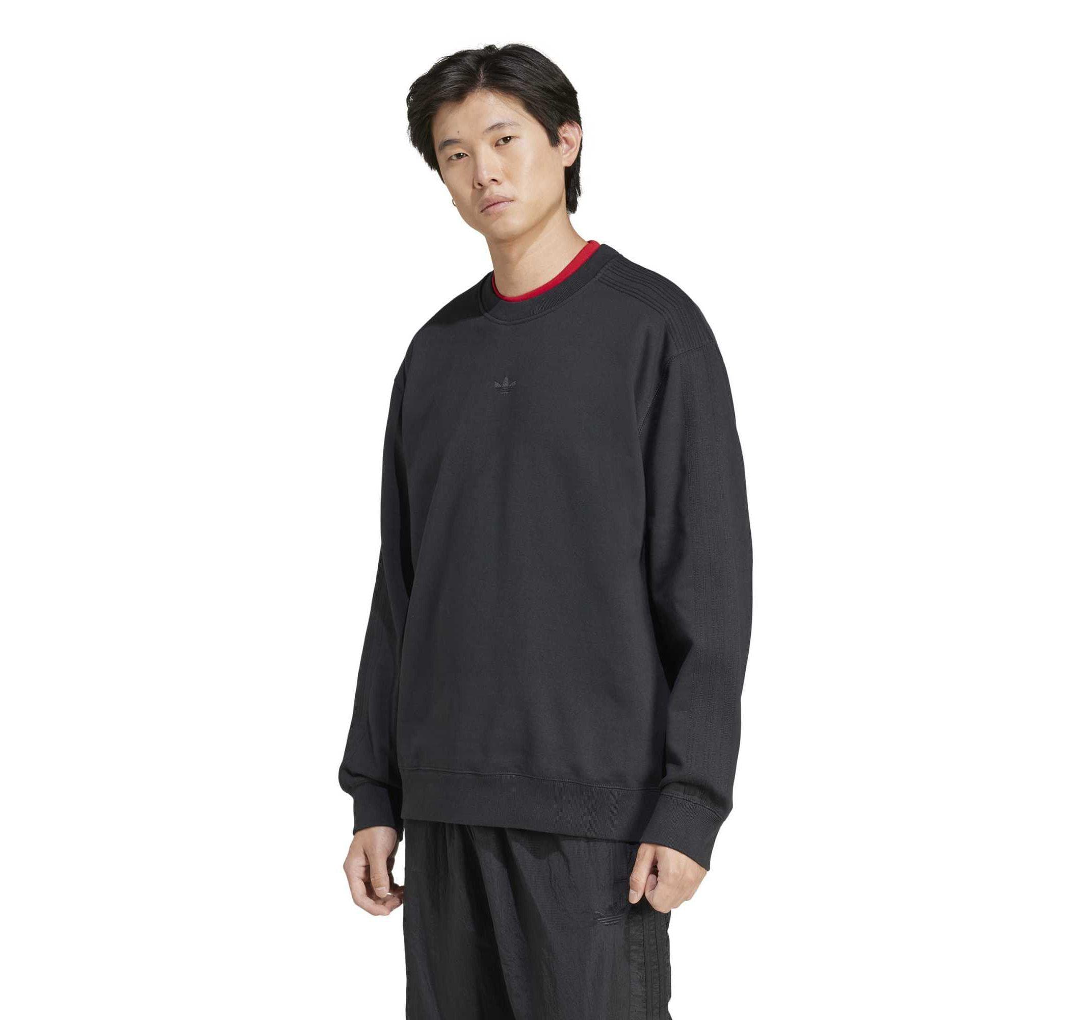 adidas adidas P Ess Crew Erkek Sweatshirt Siyah