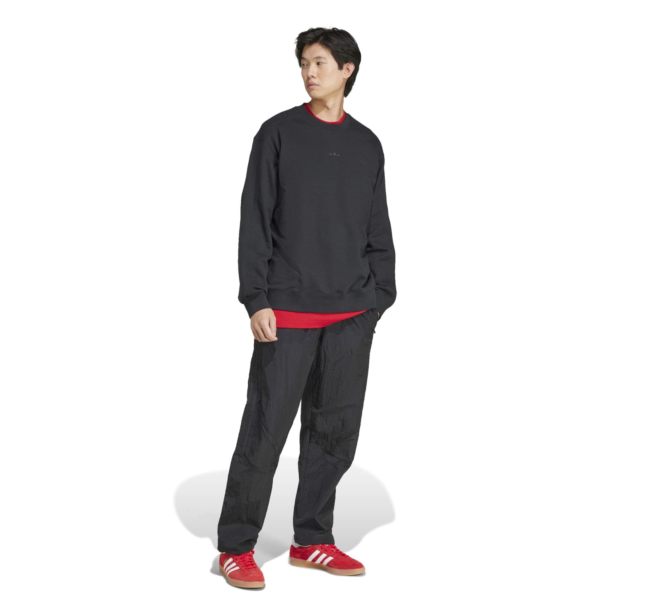 adidas adidas P Ess Crew Erkek Sweatshirt Siyah - 3