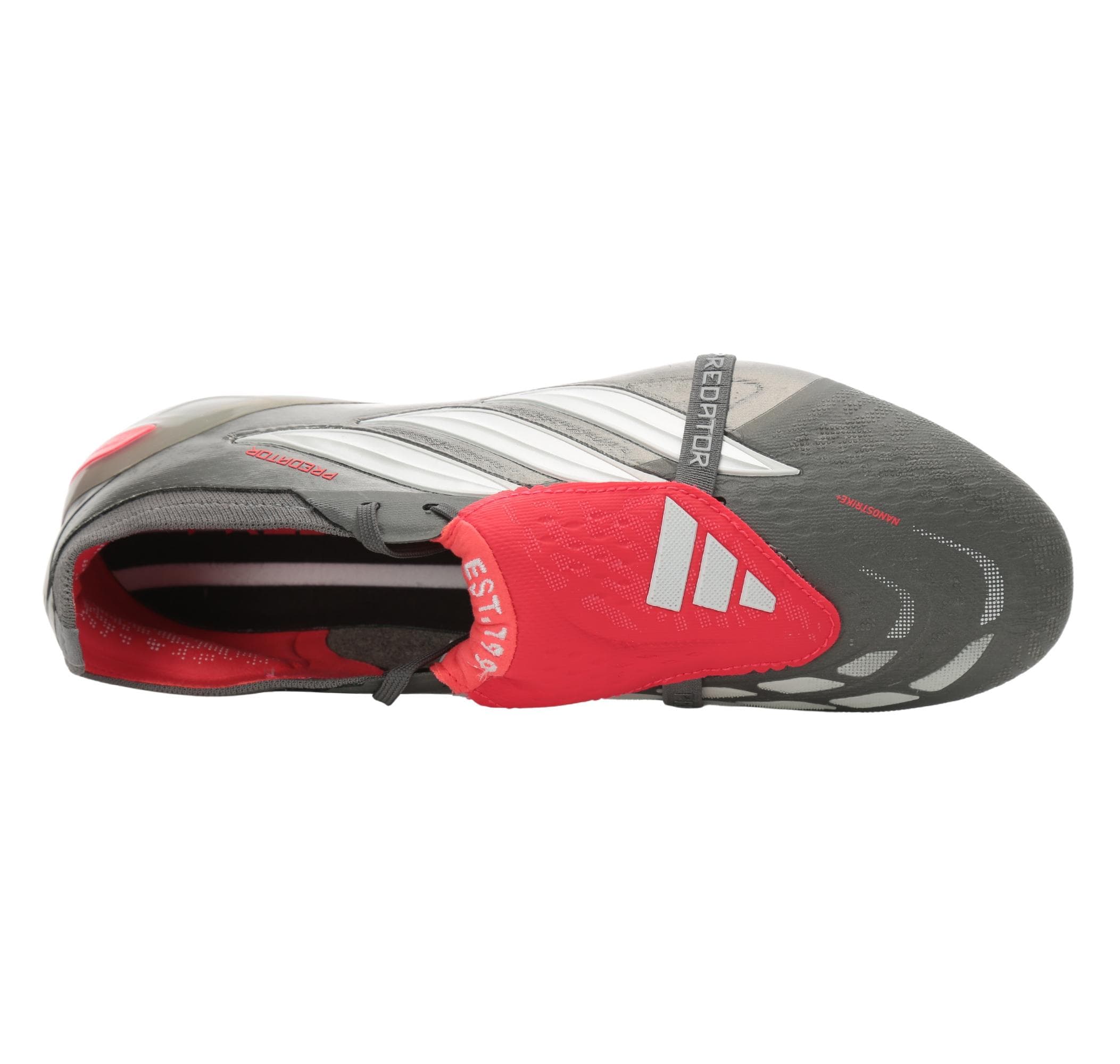 adidas adidas Predator Elıte Ft Fg Erkek Spor Ayakkabı Gri - 5