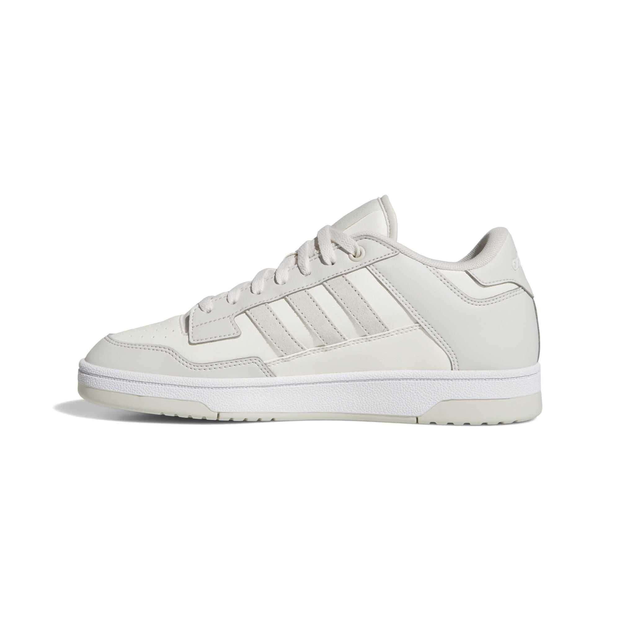 adidas adidas Rapıd Court Low Erkek Spor Ayakkabı Krem - 5