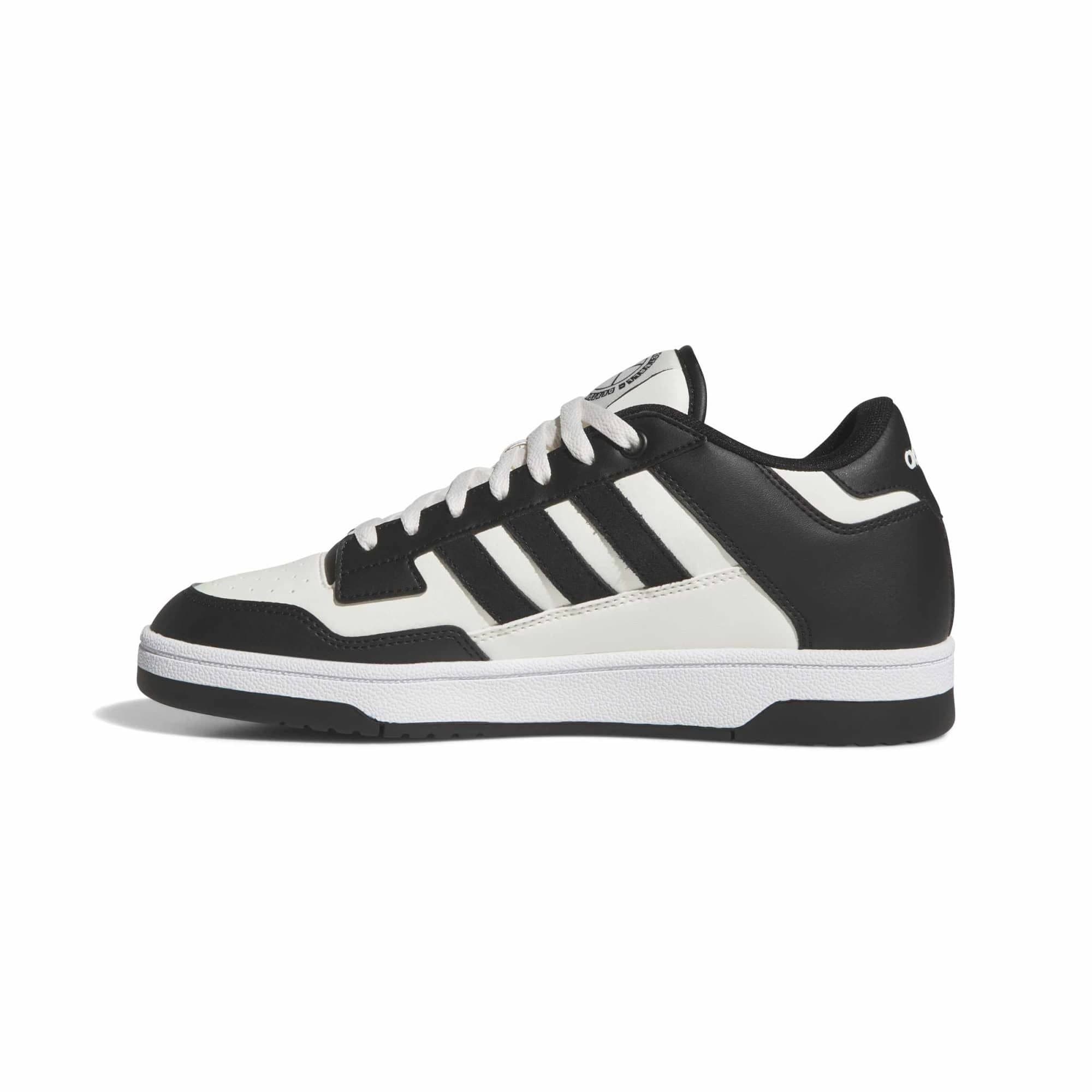 adidas adidas Rapıd Court Low Erkek Spor Ayakkabı Siyah - 5