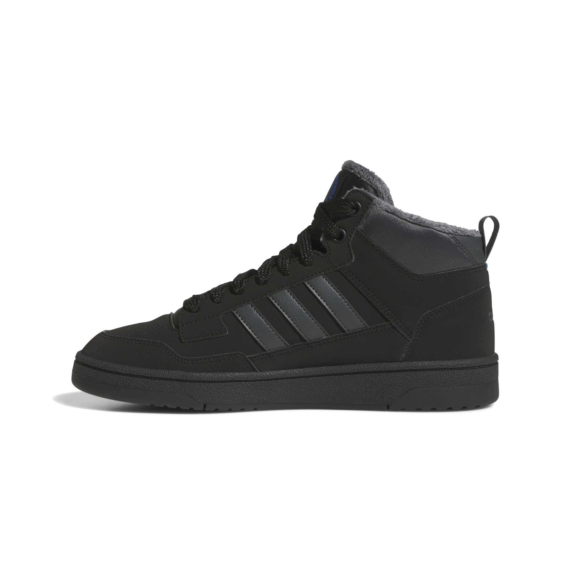 adidas adidas Rapıd Court Mıd Wınterızed Erkek Spor Ayakkabı Siyah - 5