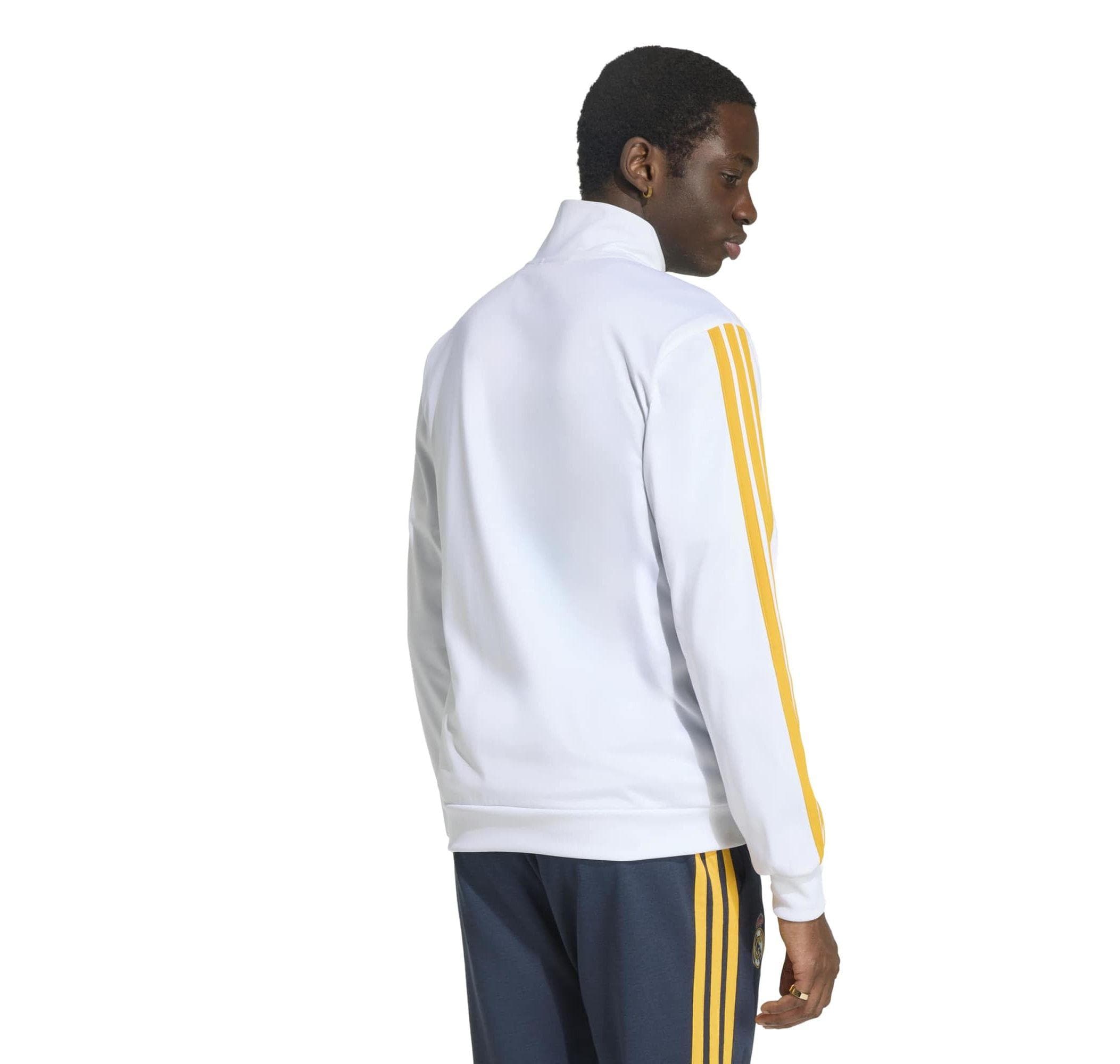 adidas adidas Real Madrid Dna Tt Erkek Ceket Beyaz - 2