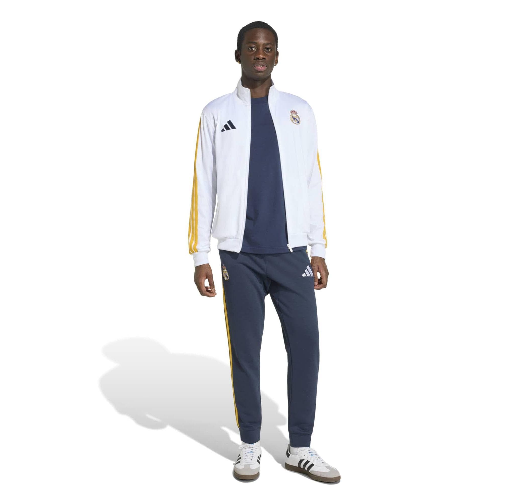 adidas adidas Real Madrid Dna Tt Erkek Ceket Beyaz - 3