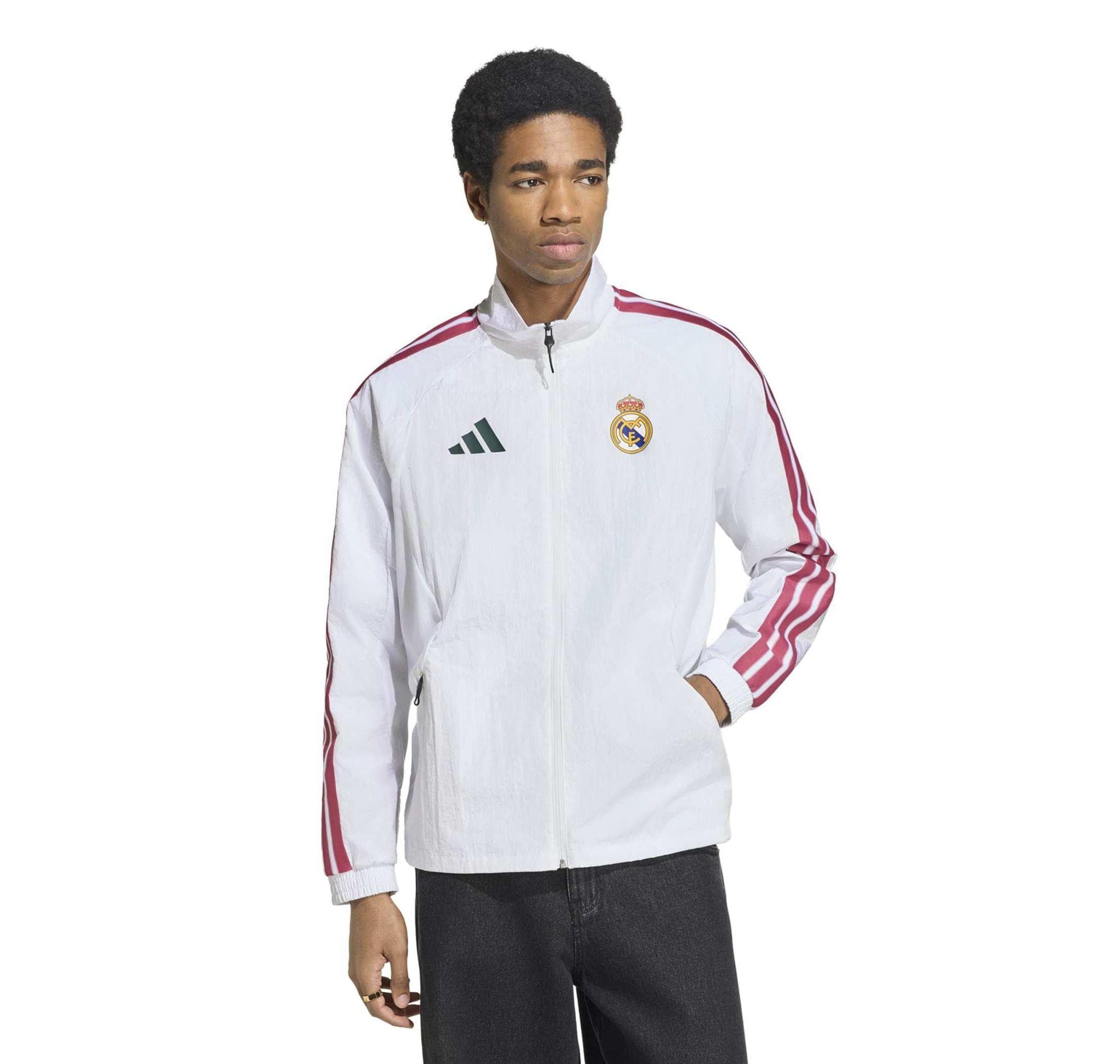 adidas adidas Real Madrid H Anth Erkek Ceket Beyaz