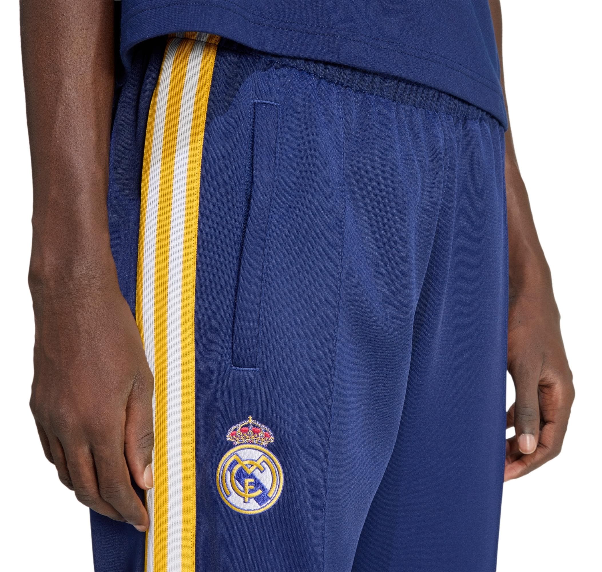 adidas adidas Real Madrid Og Tp Erkek Eşofman Altı Mavi - 3