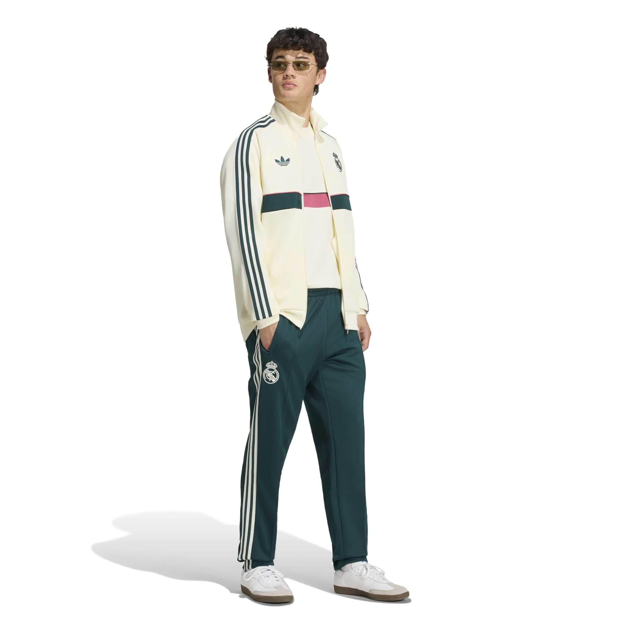 adidas adidas Real Madrid Og2 Tp Erkek Eşofman Altı Yeşil - 5