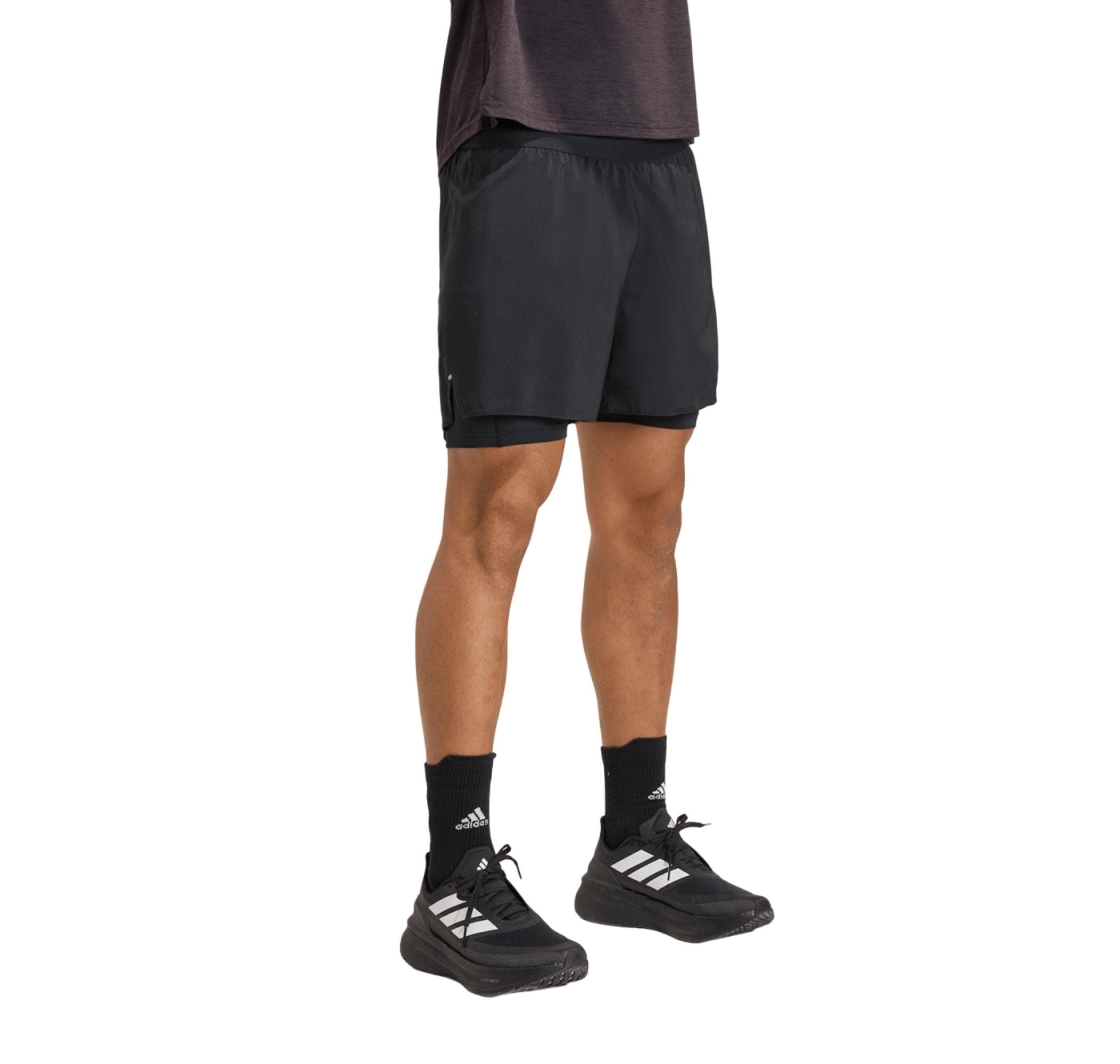 adidas adidas Run Ess 21 S M Erkek Şort Ve Kapri Siyah - 2