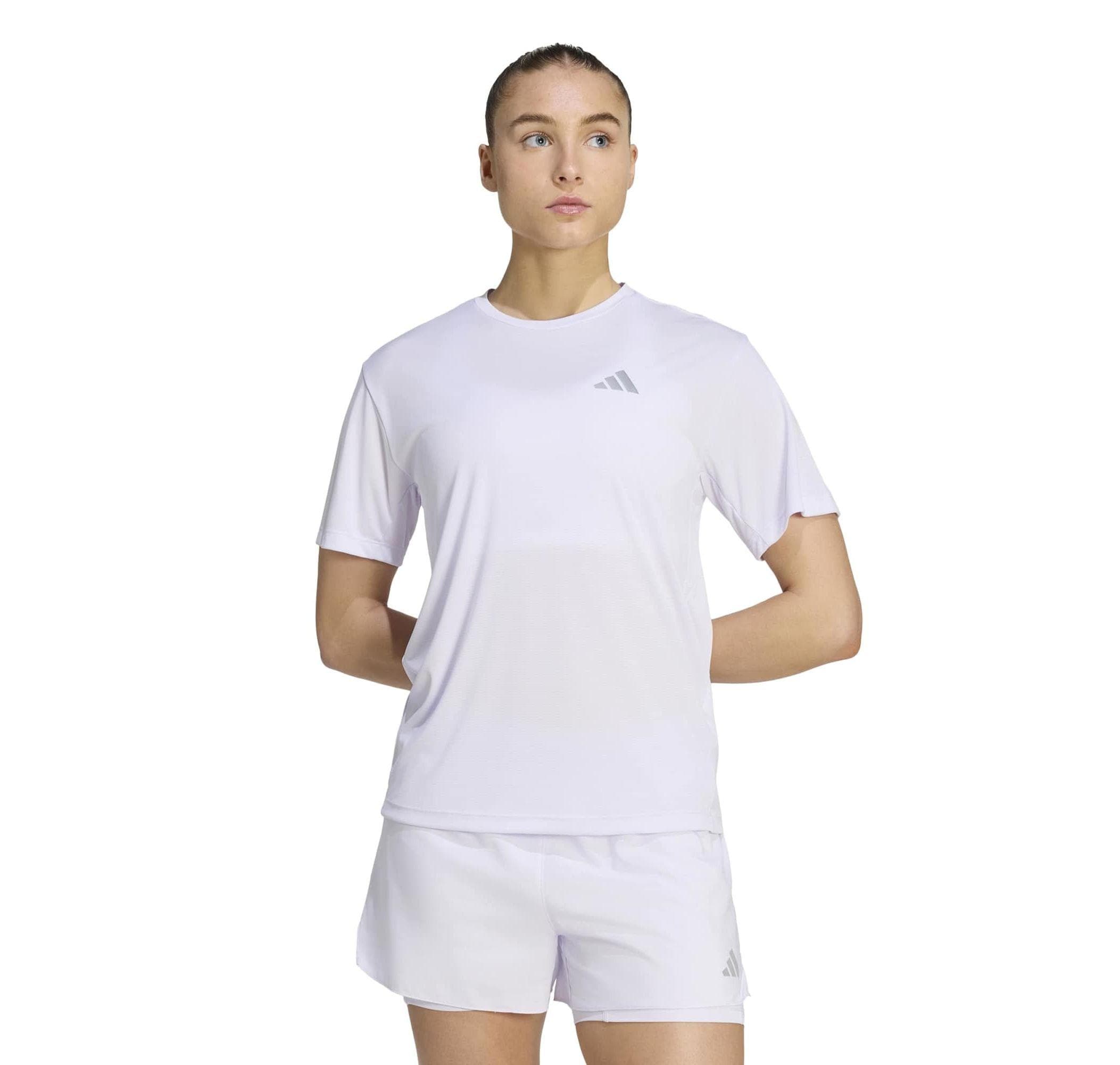adidas adidas Run Ess Tee W Kadın T-Shirt Mor