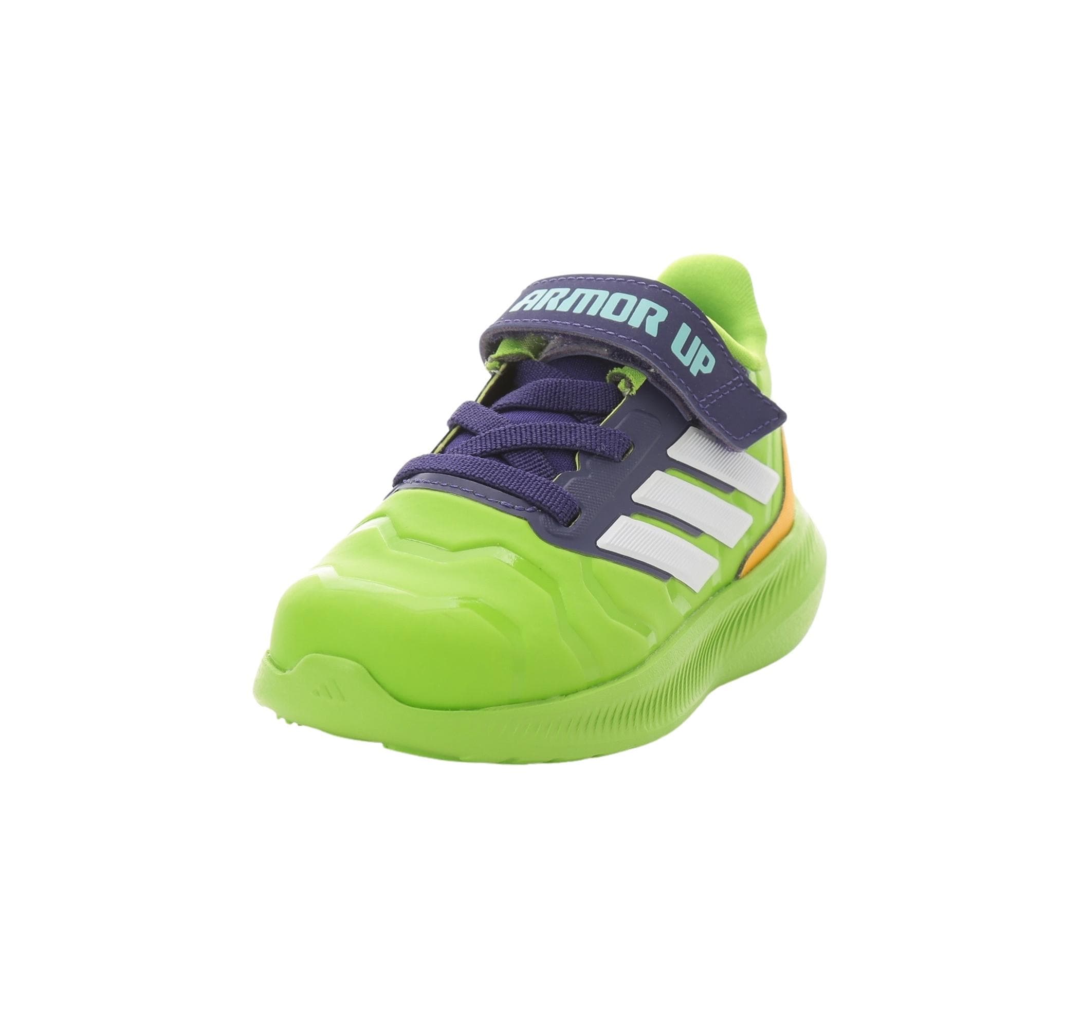 adidas adidas Runfalcon 5 Iron Hulk El I Bebek Spor Ayakkabı Yeşil - 3