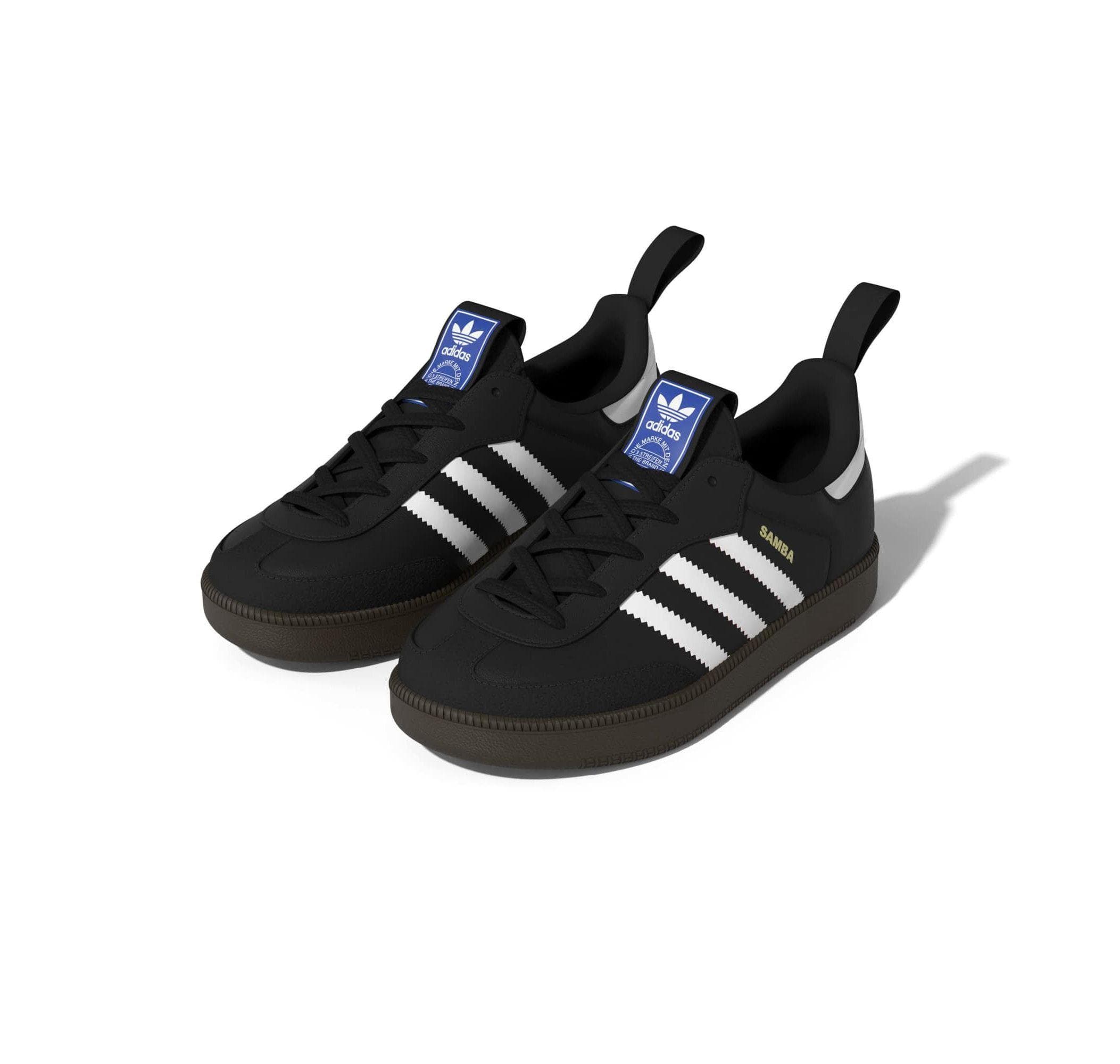 adidas adidas Samba Quıckon K Çocuk Spor Ayakkabı Siyah - 2