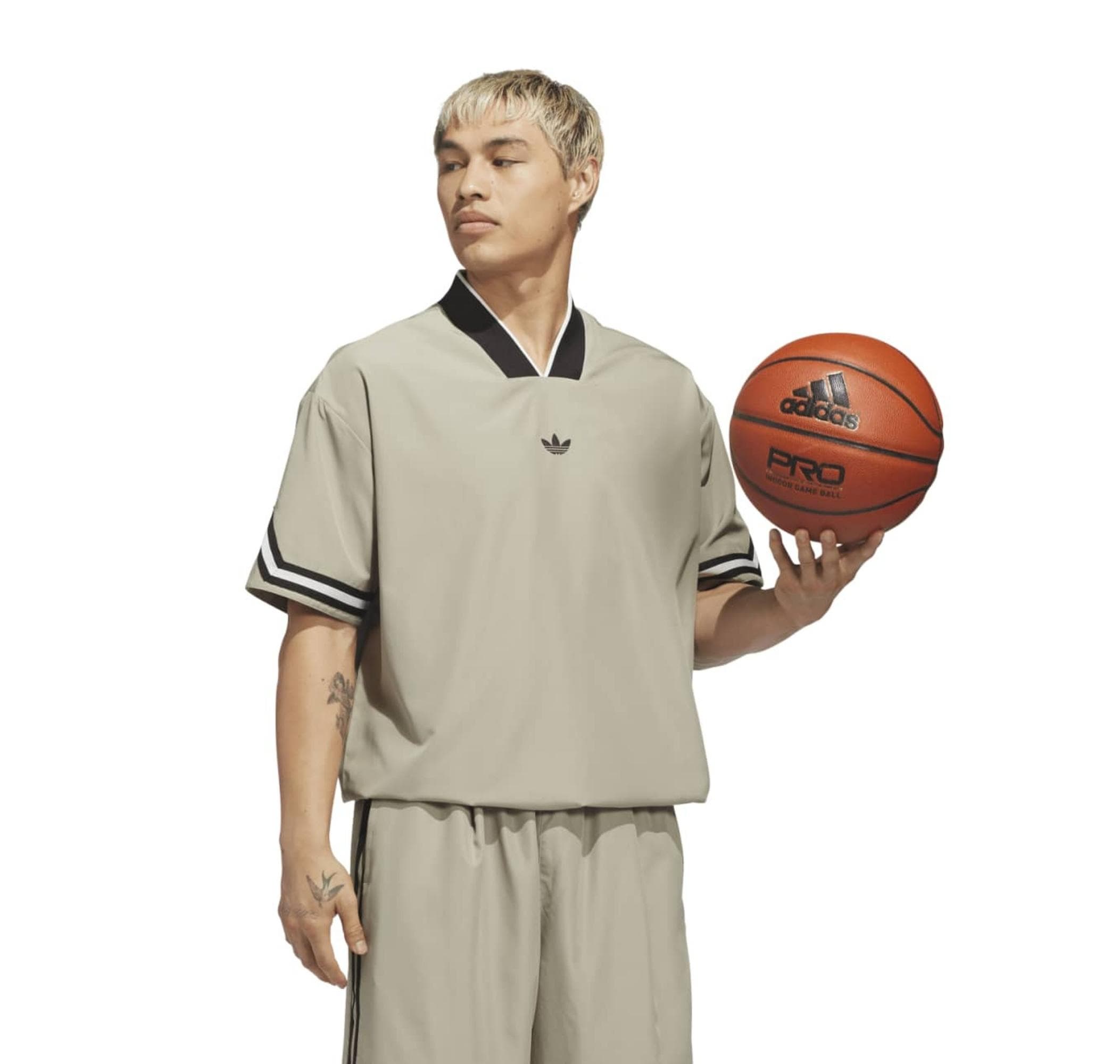 adidas adidas Shootıng Top Erkek T-Shirt Gri - 3