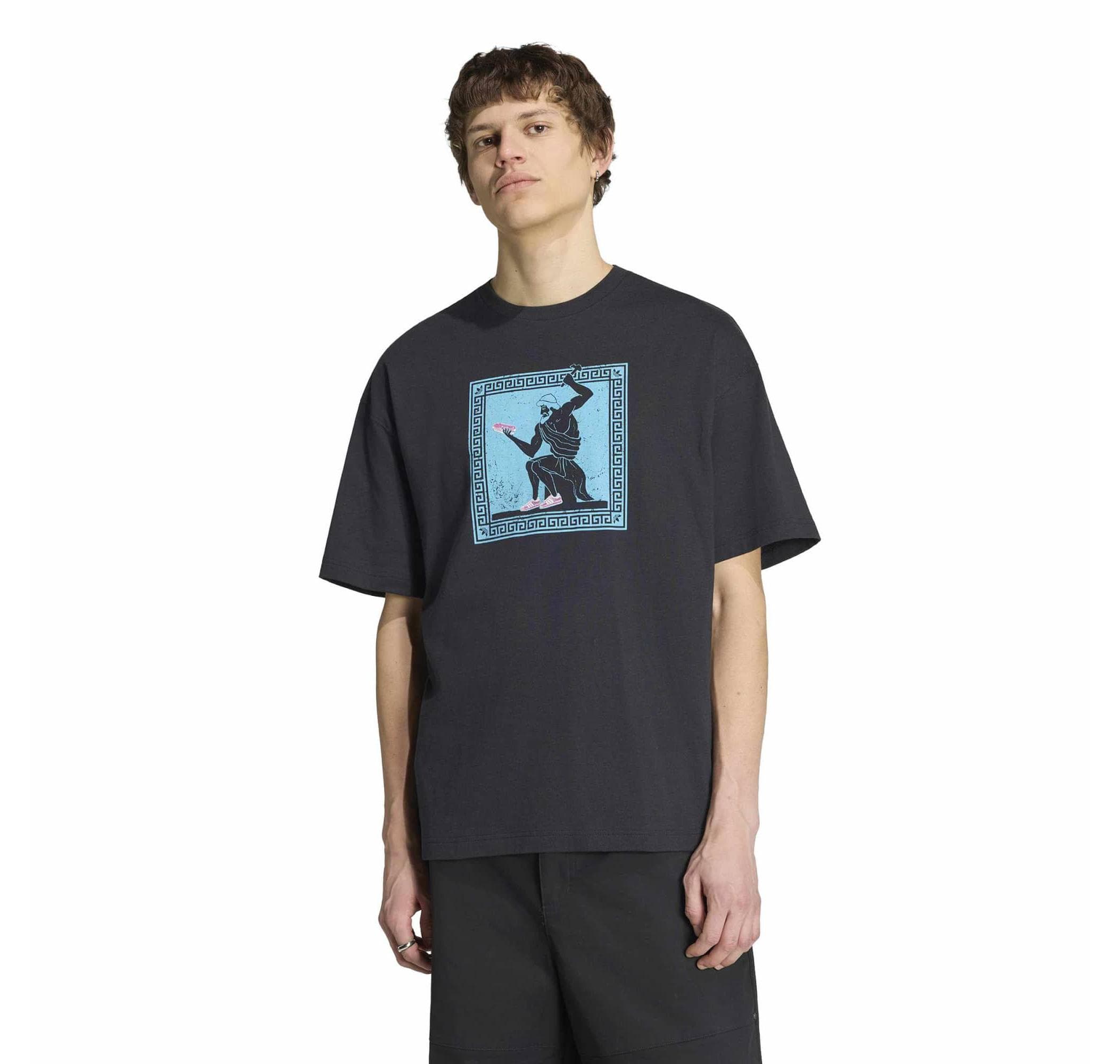 adidas adidas Sneaker God Erkek T-Shirt Siyah