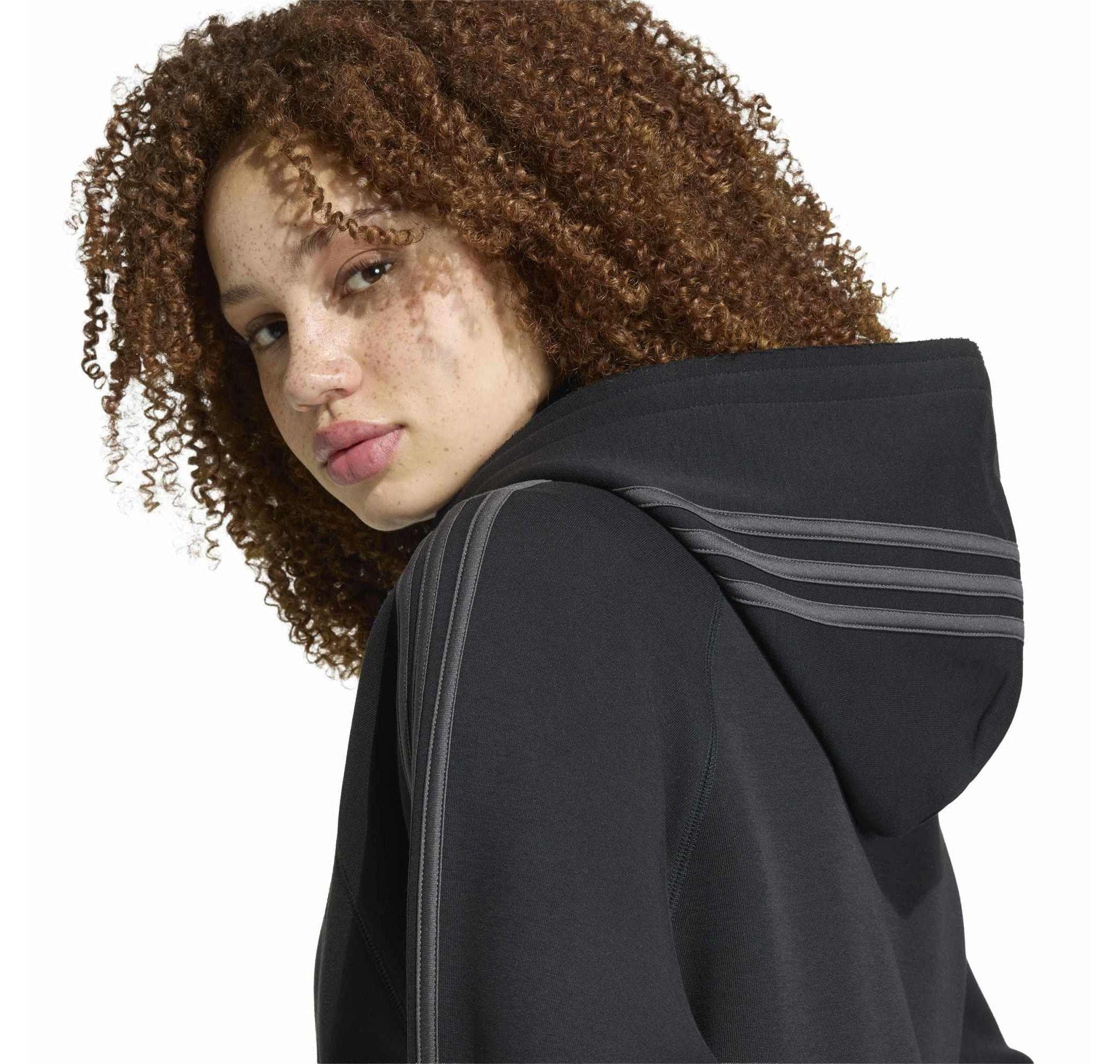 adidas adidas Sst 2.0 C Hoody Kadın Sweatshirt Siyah - 3