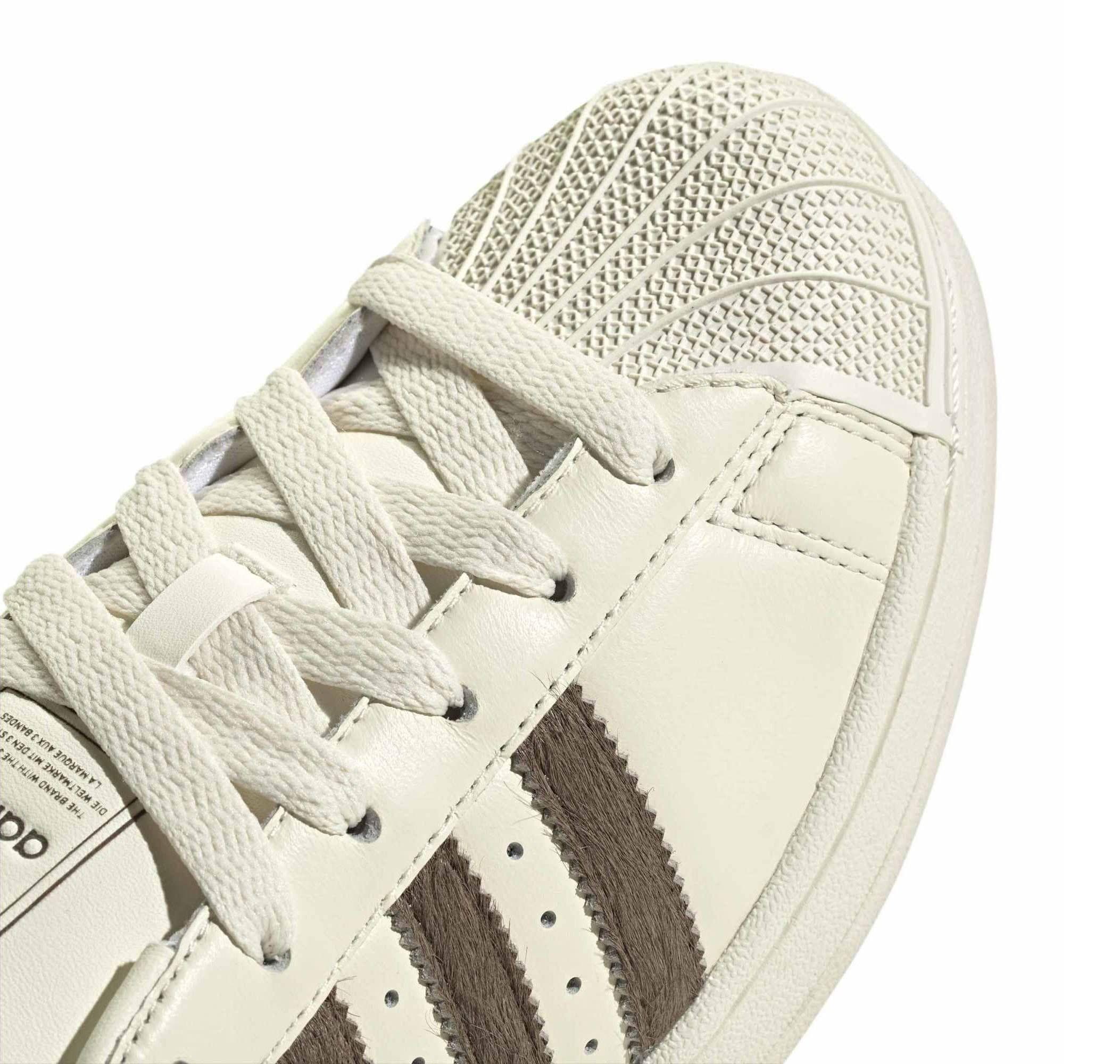 adidas adidas Superstar Iı W Kadın Spor Ayakkabı Krem - 6