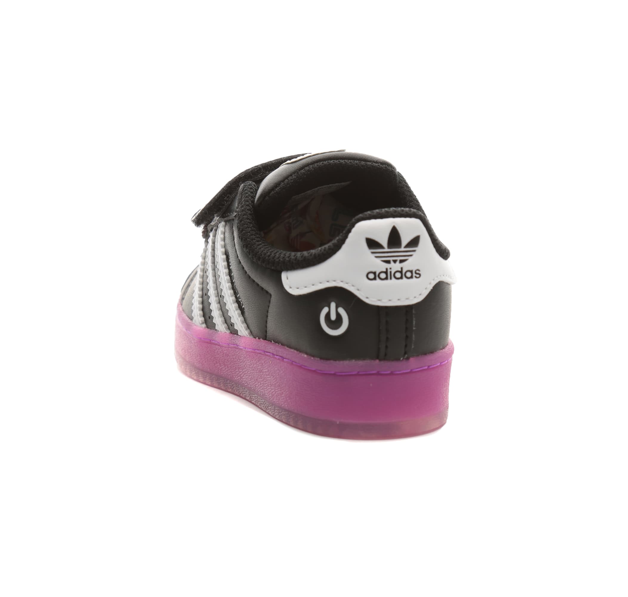 adidas adidas Superstar Led Lıght Bebek Spor Ayakkabı Siyah - 5