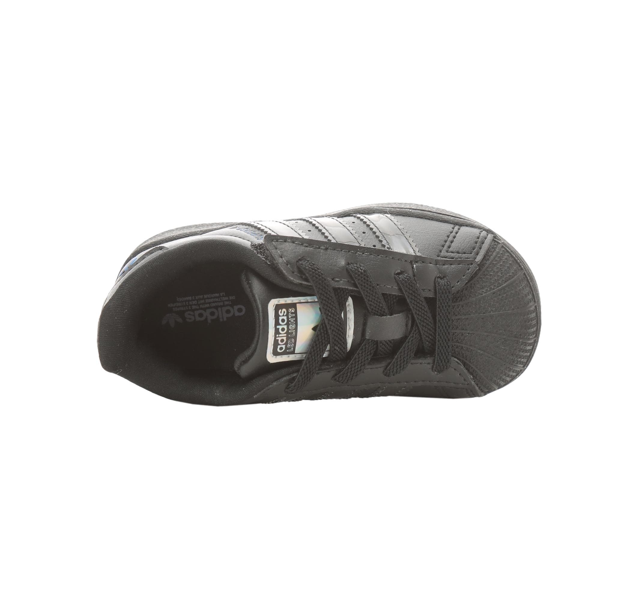 adidas adidas Superstar Led Lıghts Cf El I Bebek Spor Ayakkabı Siyah - 5