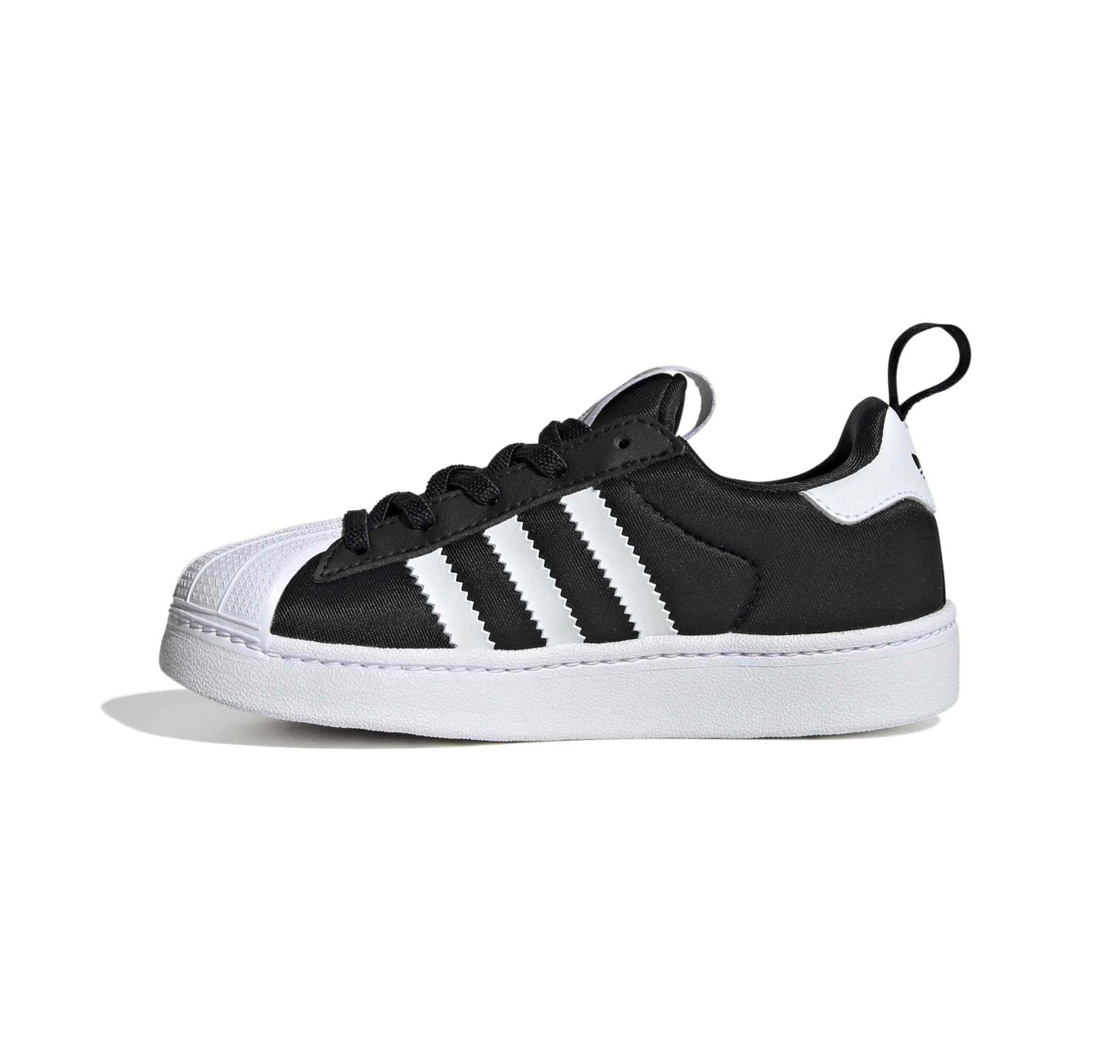 adidas adidas Superstar Quıckon K Çocuk Spor Ayakkabı Siyah - 5