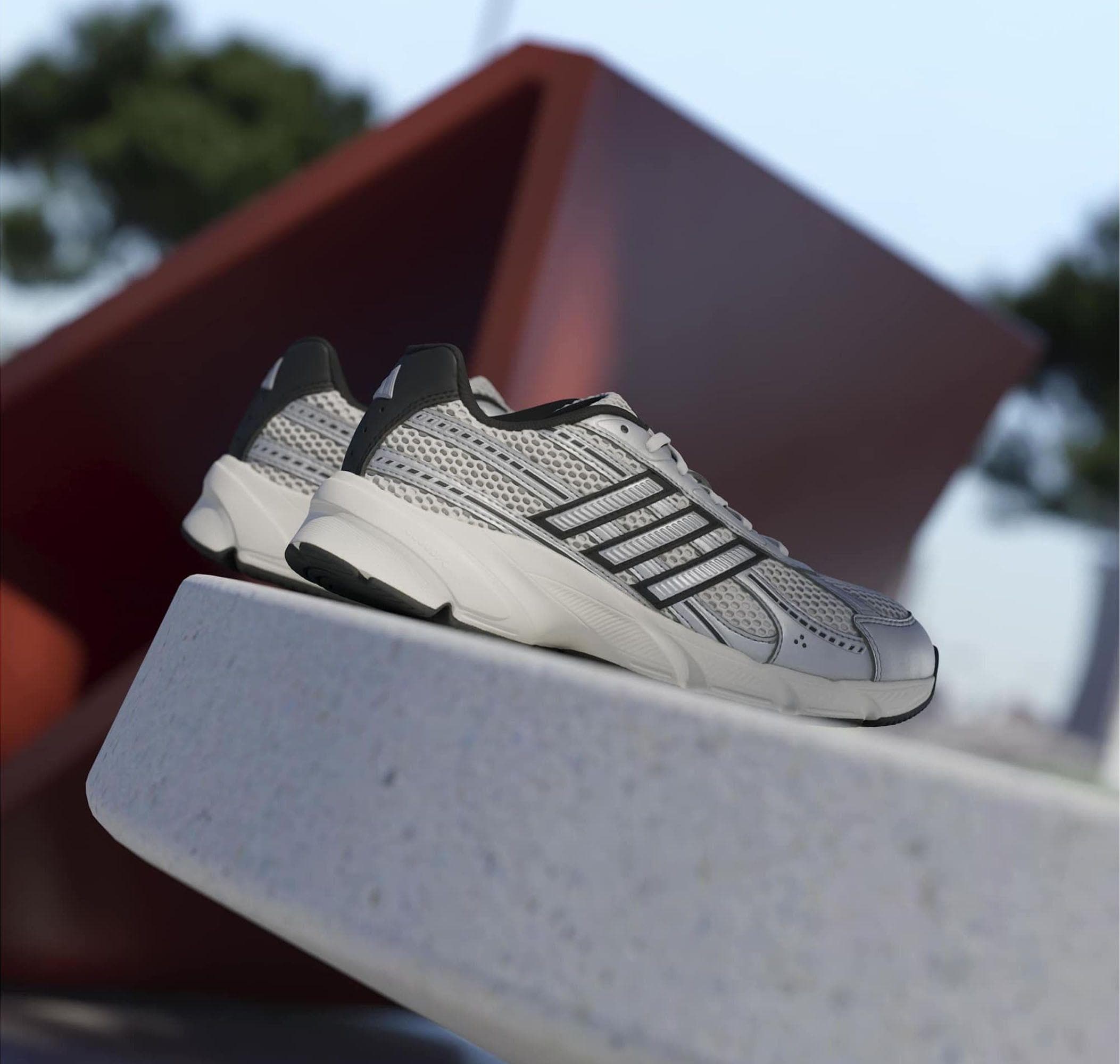 adidas adidas Technochaos 2000 Kadın Spor Ayakkabı Gri - 8