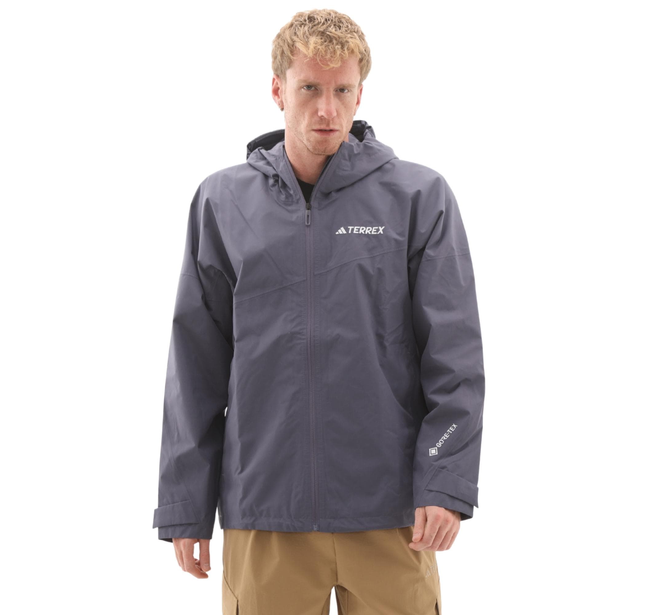 adidas adidas Terrex Xperior 2L Gore-Tex Erkek Yağmurluk-Rüzgarlık Mavi