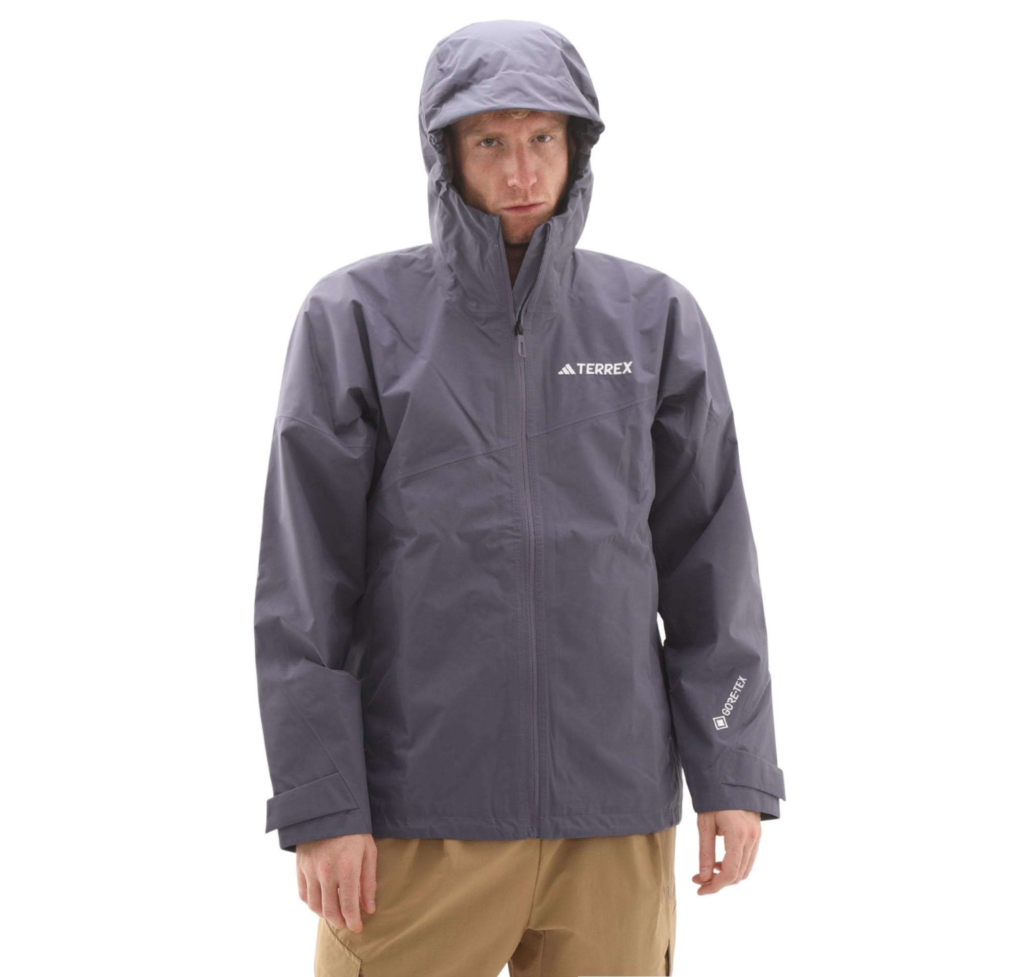 adidas adidas Terrex Xperior 2L Gore-Tex Erkek Yağmurluk-Rüzgarlık Mavi - 4
