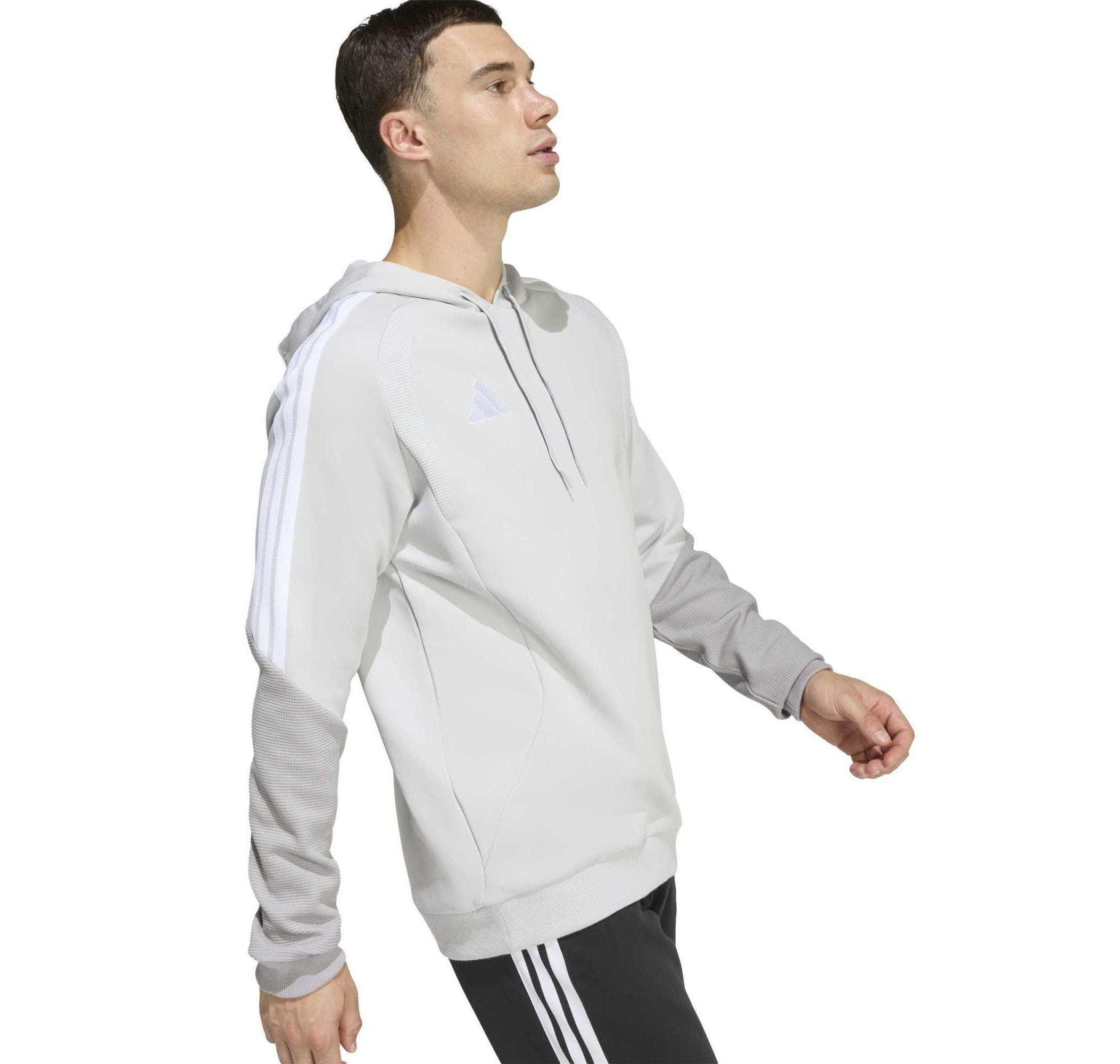 adidas adidas Tıro26C Swhood Erkek Sweatshirt Gri - 4