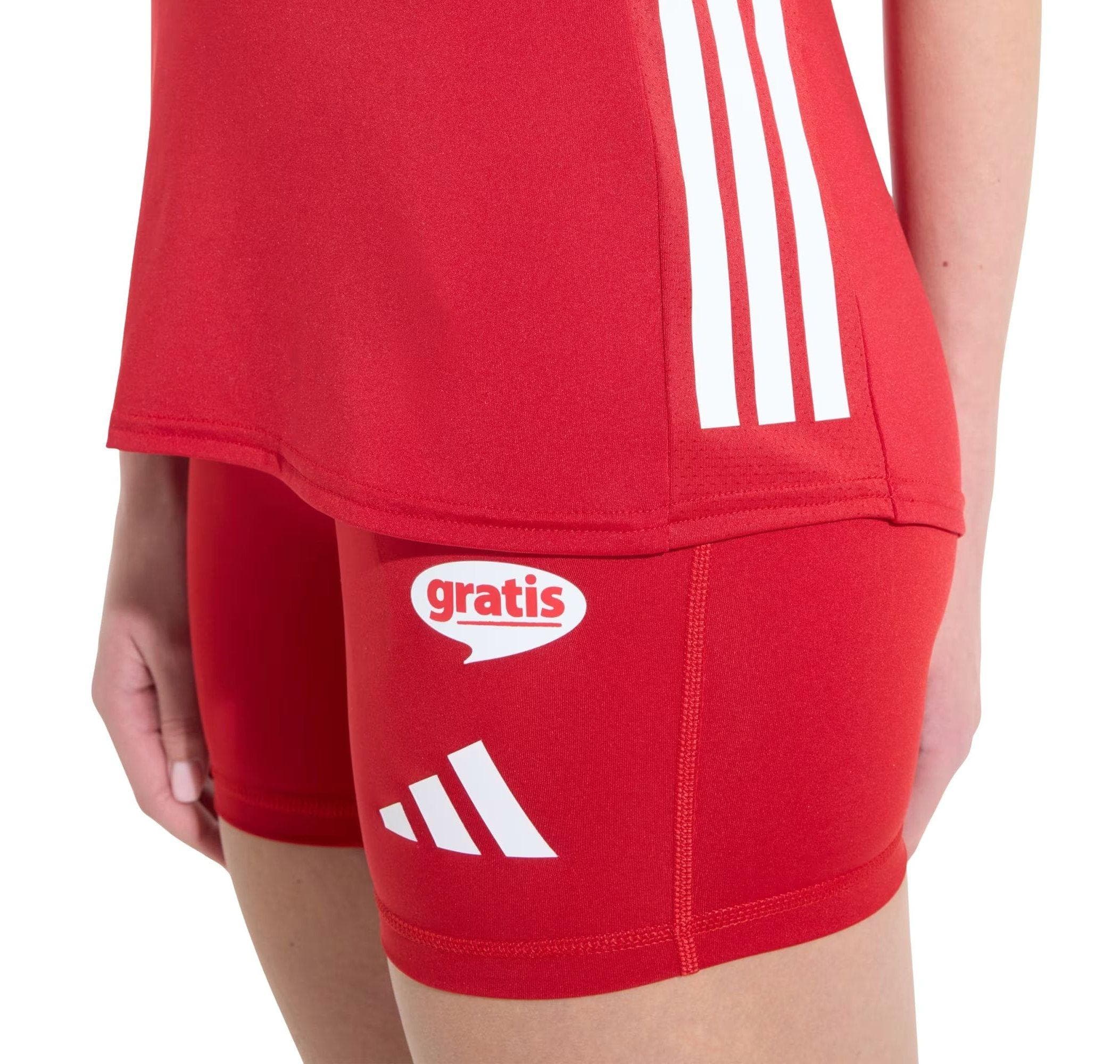adidas adidas Türkiye Voleybol Milli Takımı Kadın Voleybol Taytı Kadın Forması Kırmızı - 5