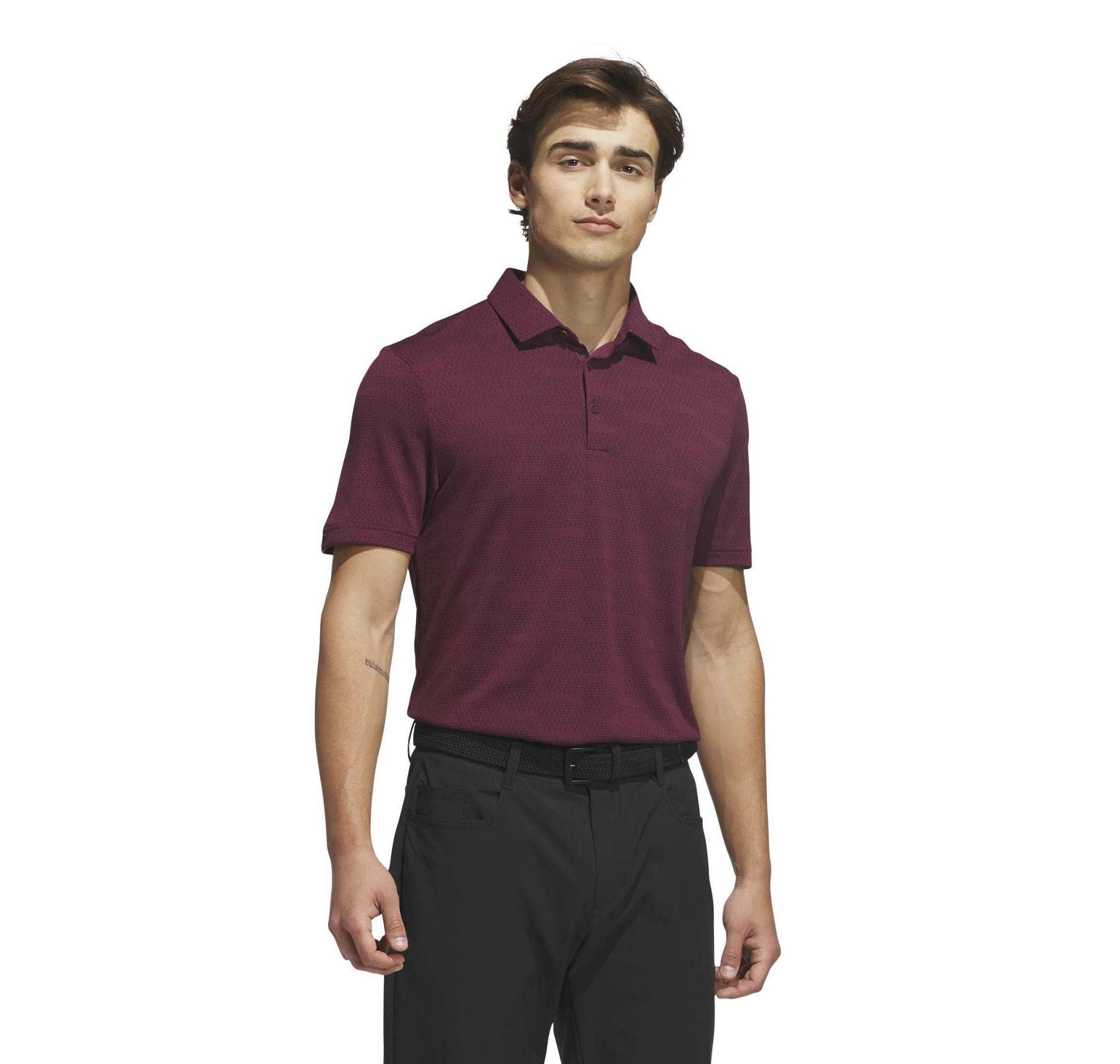 adidas adidas Ult Jacquard Erkek T-Shirt Bordo