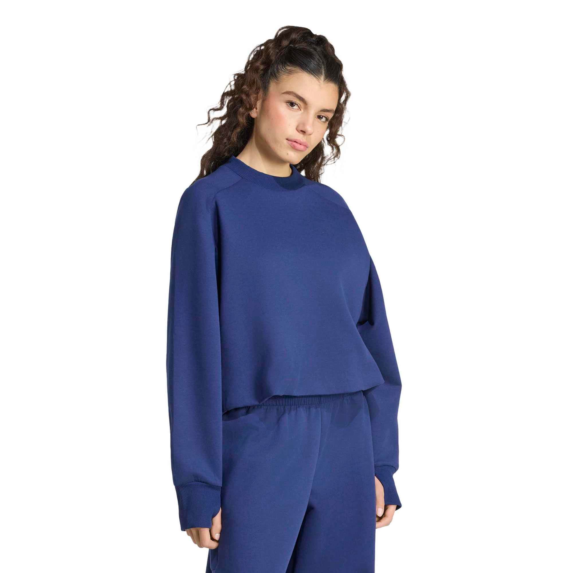 adidas adidas W Sl W Sw Kadın Sweatshirt Lacivert