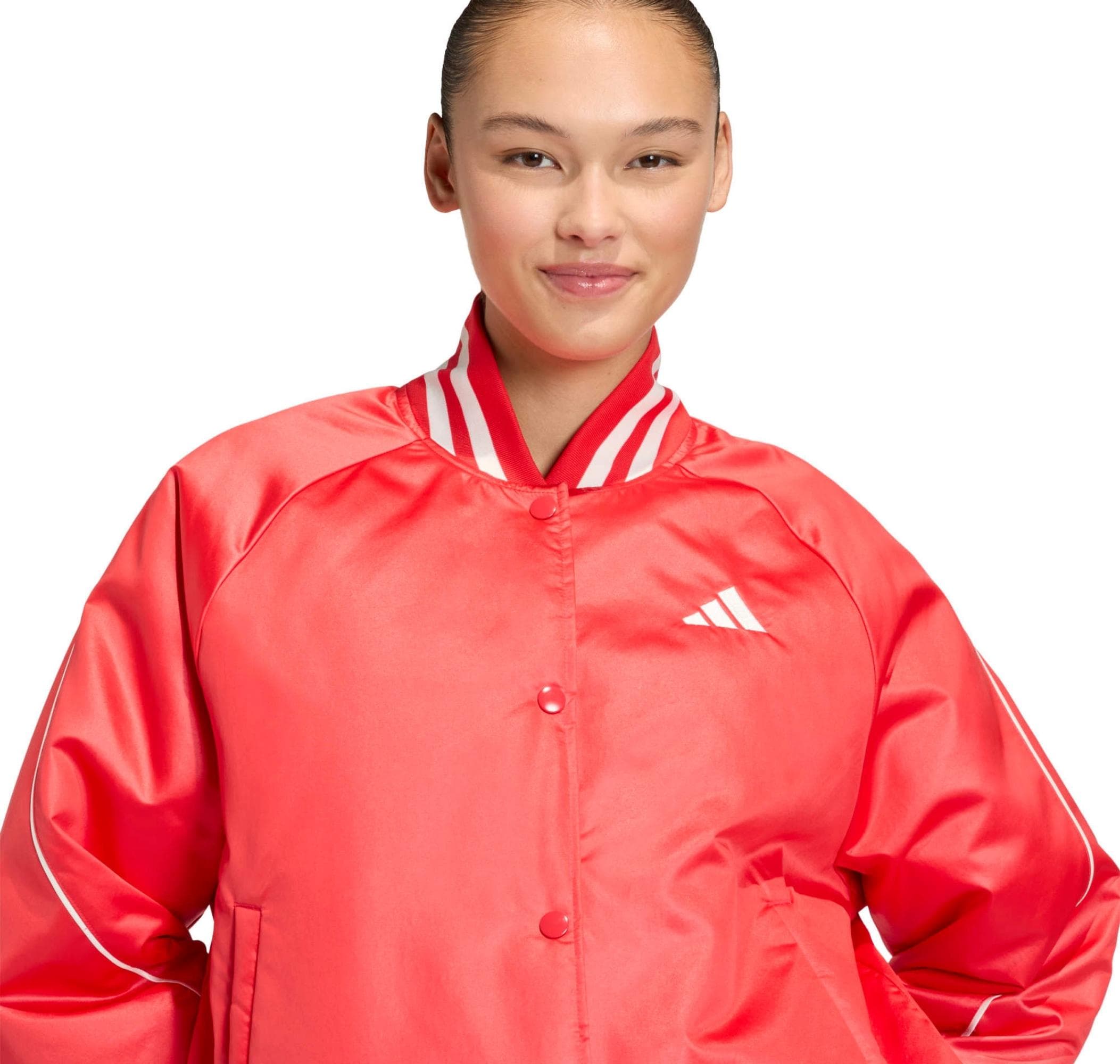 adidas adidas W Stadıum Ins J Kadın Ceket Kırmızı - 3