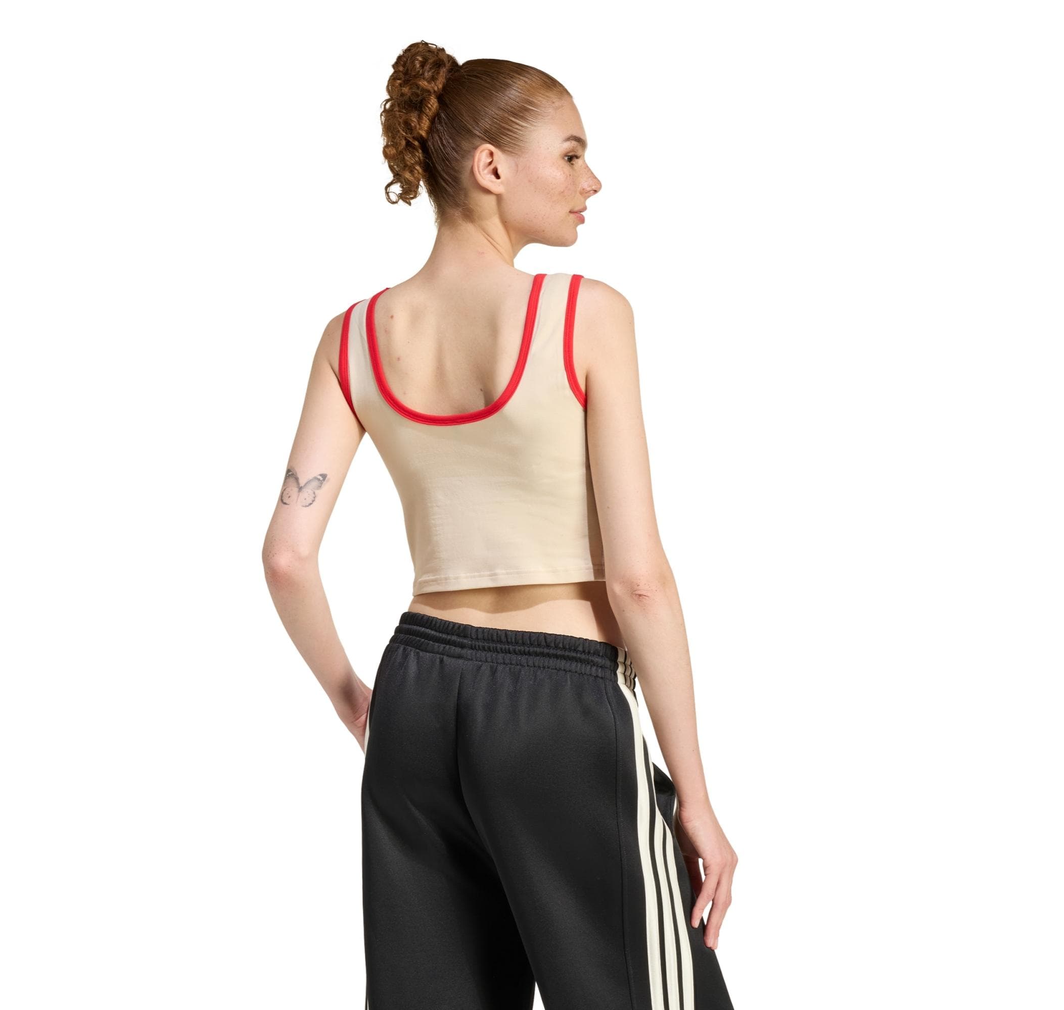 adidas adidas W Stadıum Tank Kadın T-Shirt Krem - 3