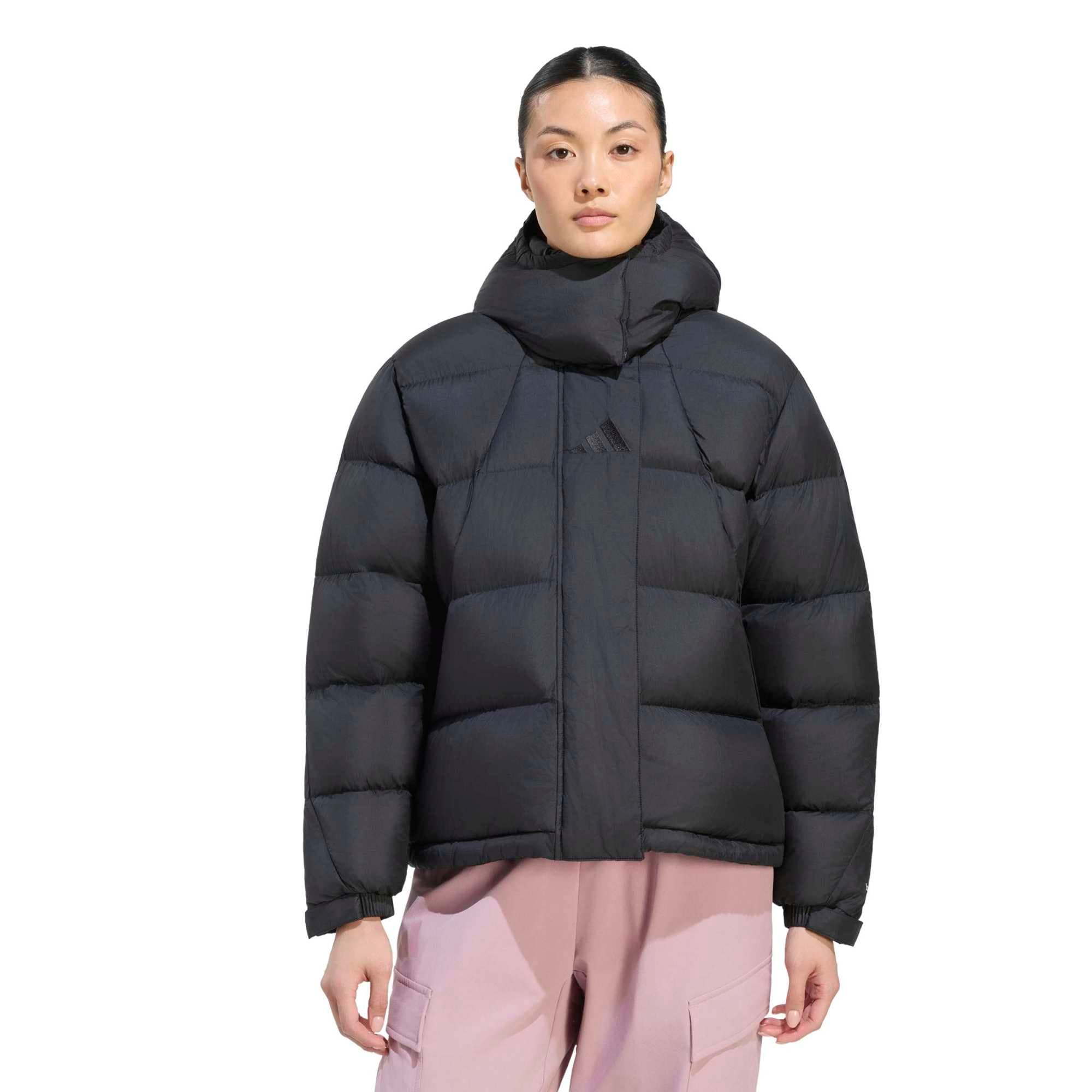 adidas adidas W Xpl Puffer J Kadın Mont Siyah