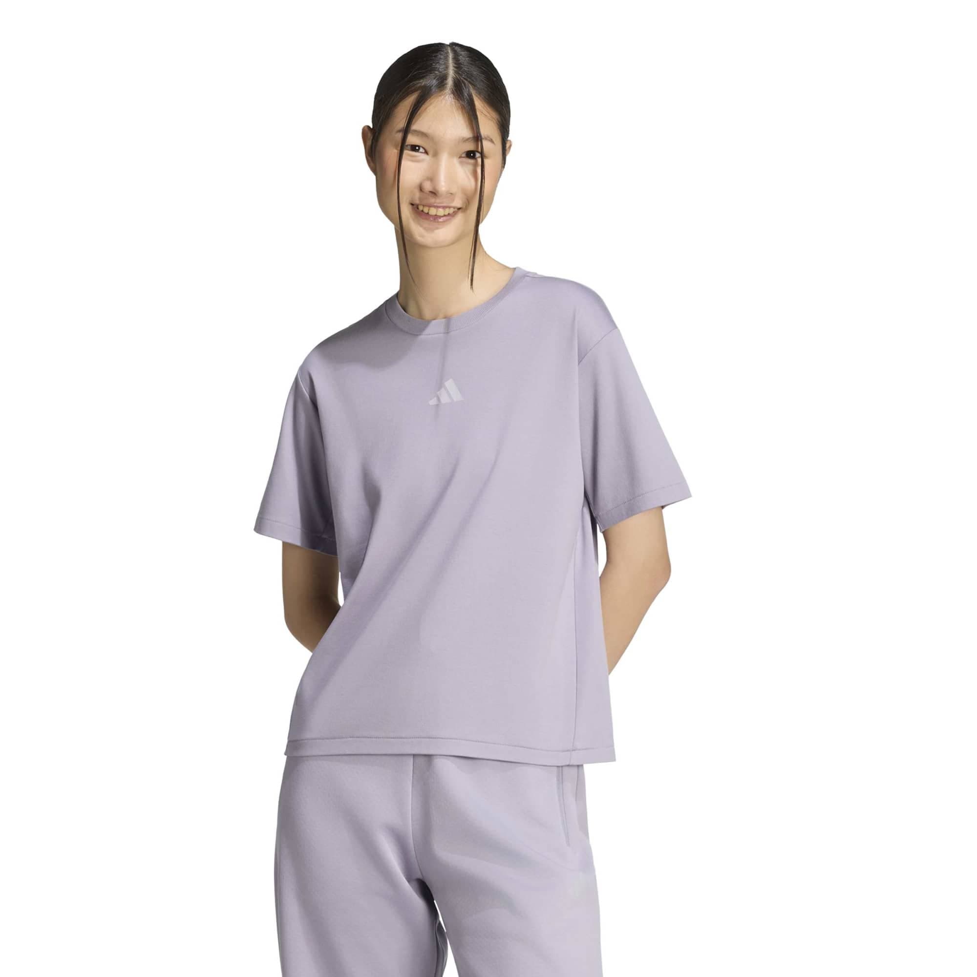 adidas adidas W Z.n.e. Tee Kadın Mor