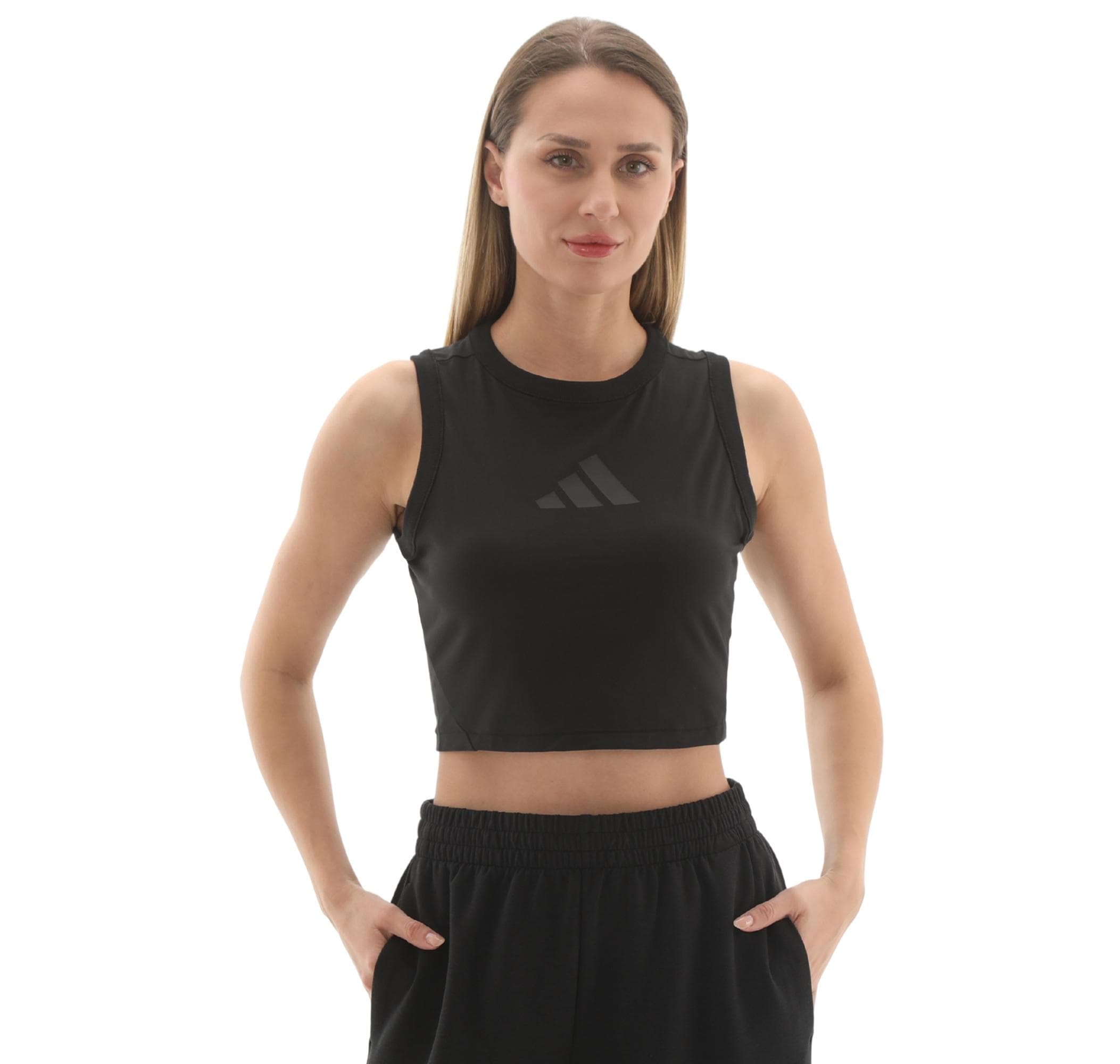 adidas adidas W Z.n.e. Tnk Kadın T-Shirt Siyah