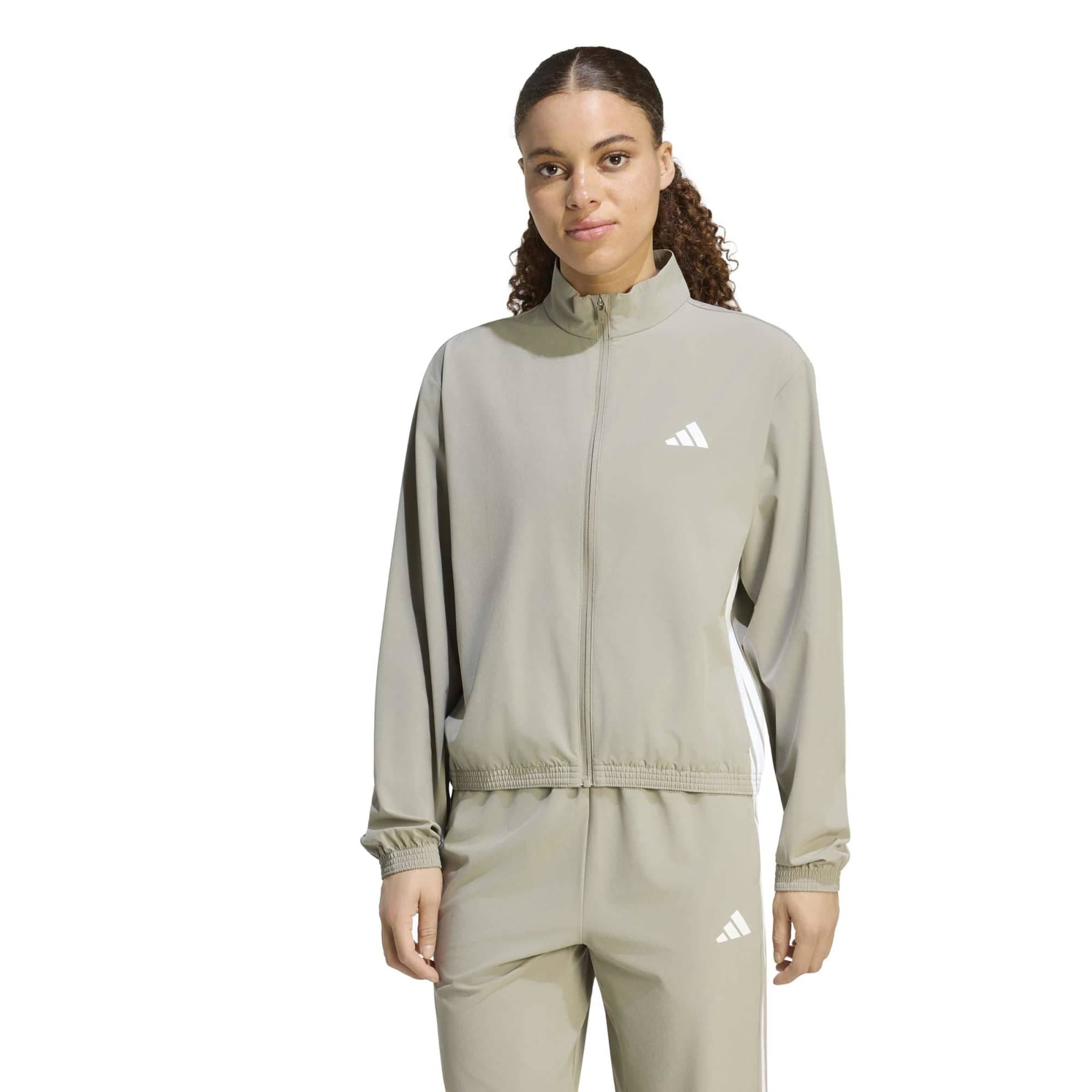 adidas adidas We 3S Woven Jkt Kadın Ceket Haki