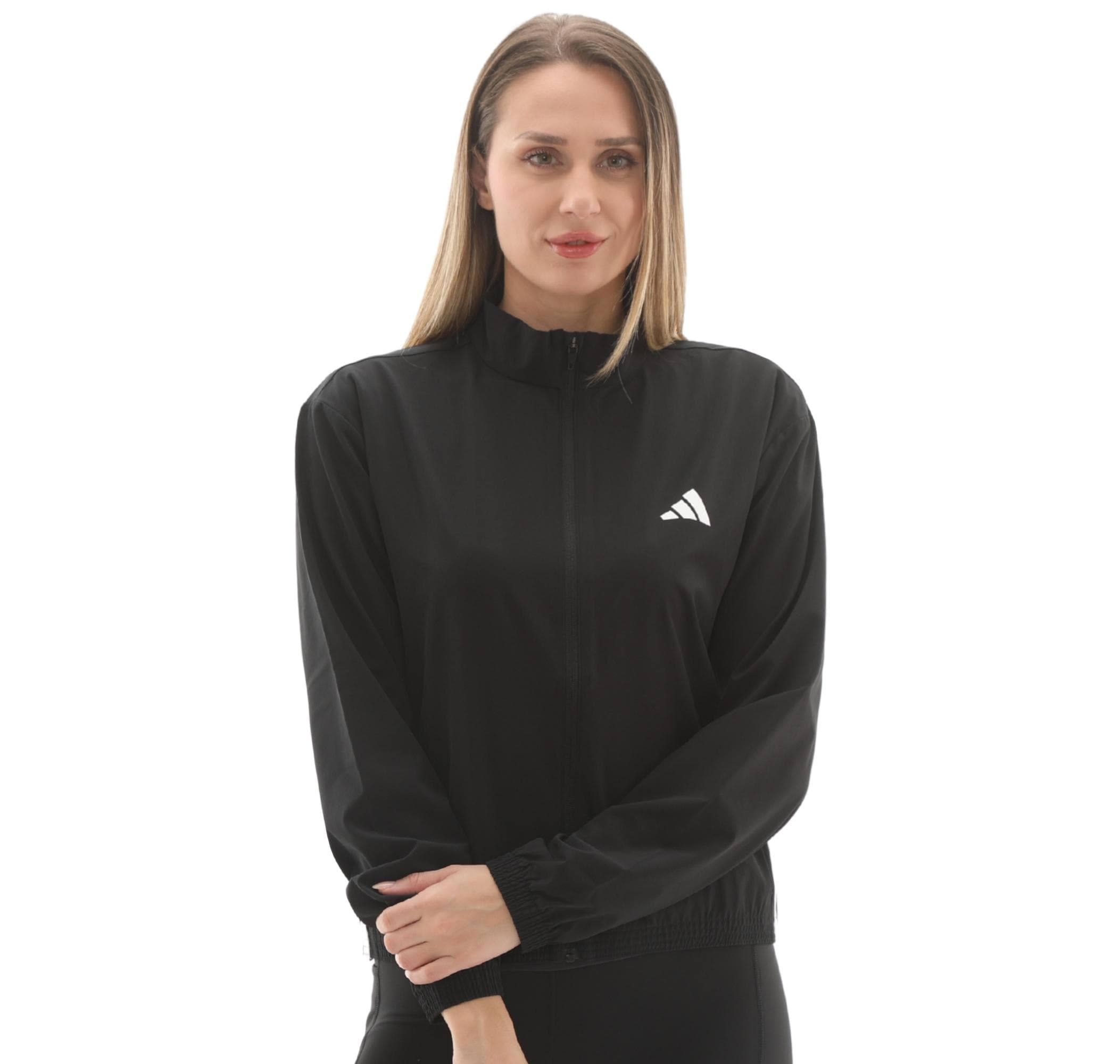 adidas adidas We 3S Woven Jkt Kadın Ceket Siyah