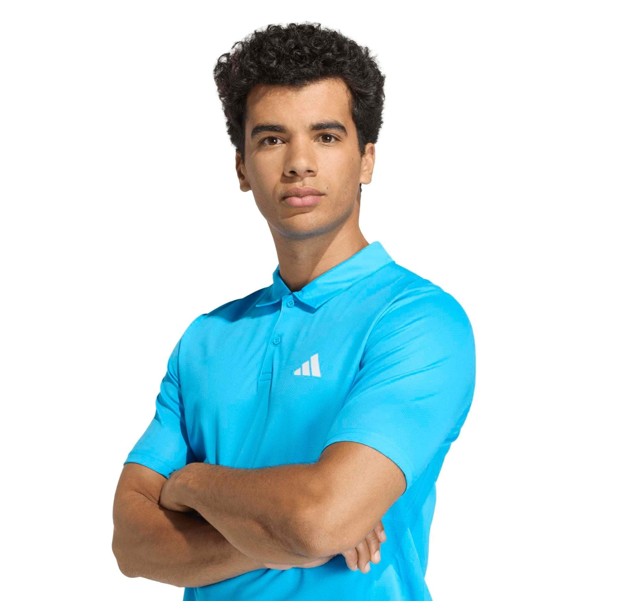 adidas adidas We Bas Polo Erkek T-Shirt Mavi - 3