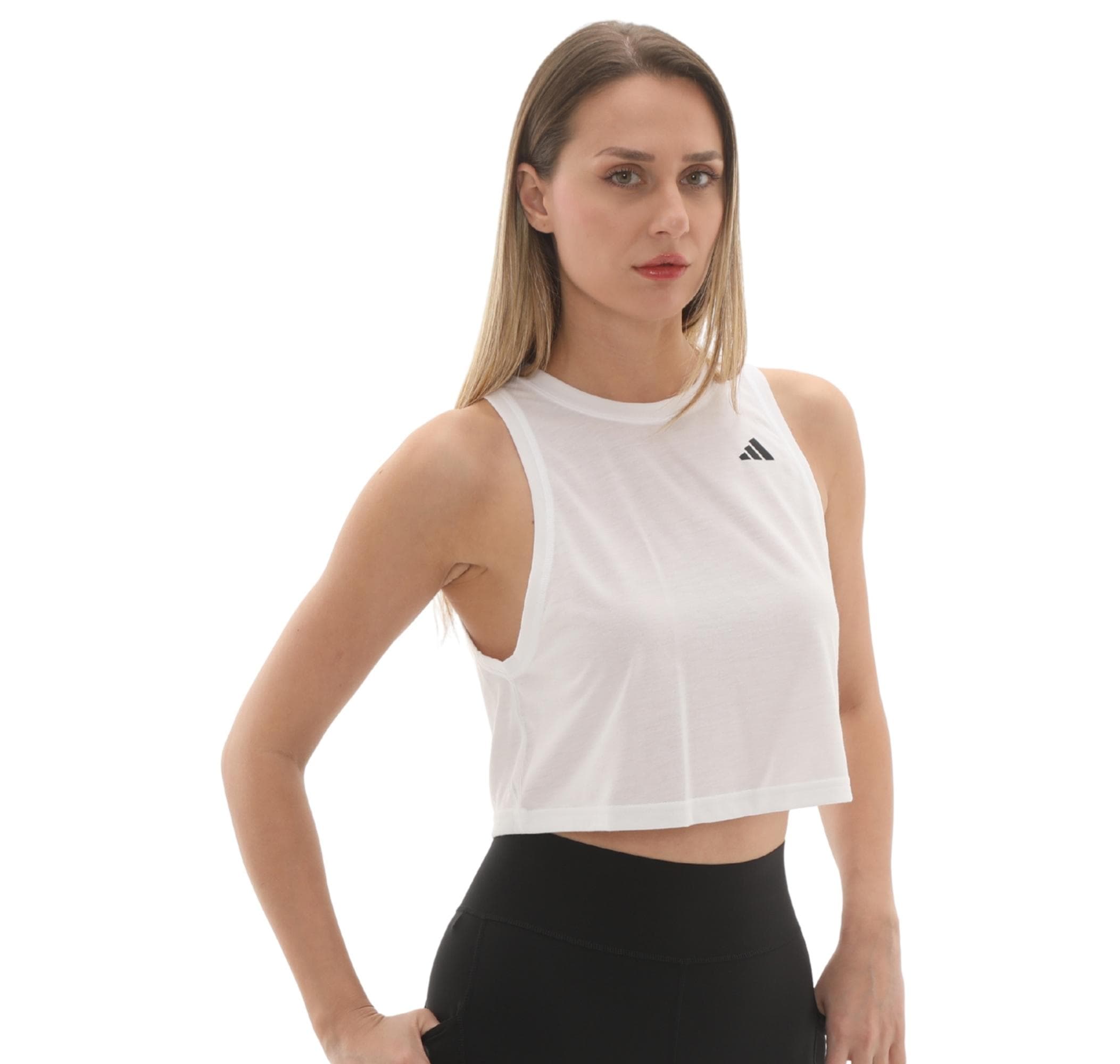 adidas adidas We Tank Kadın T-Shirt Beyaz - 2