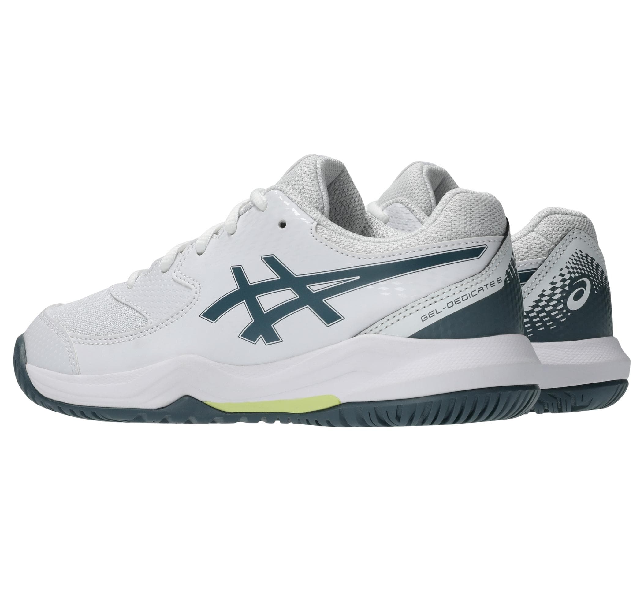 Asics Asics Gel-Dedıcate 8 Gs Çocuk Spor Ayakkabı Beyaz - 2
