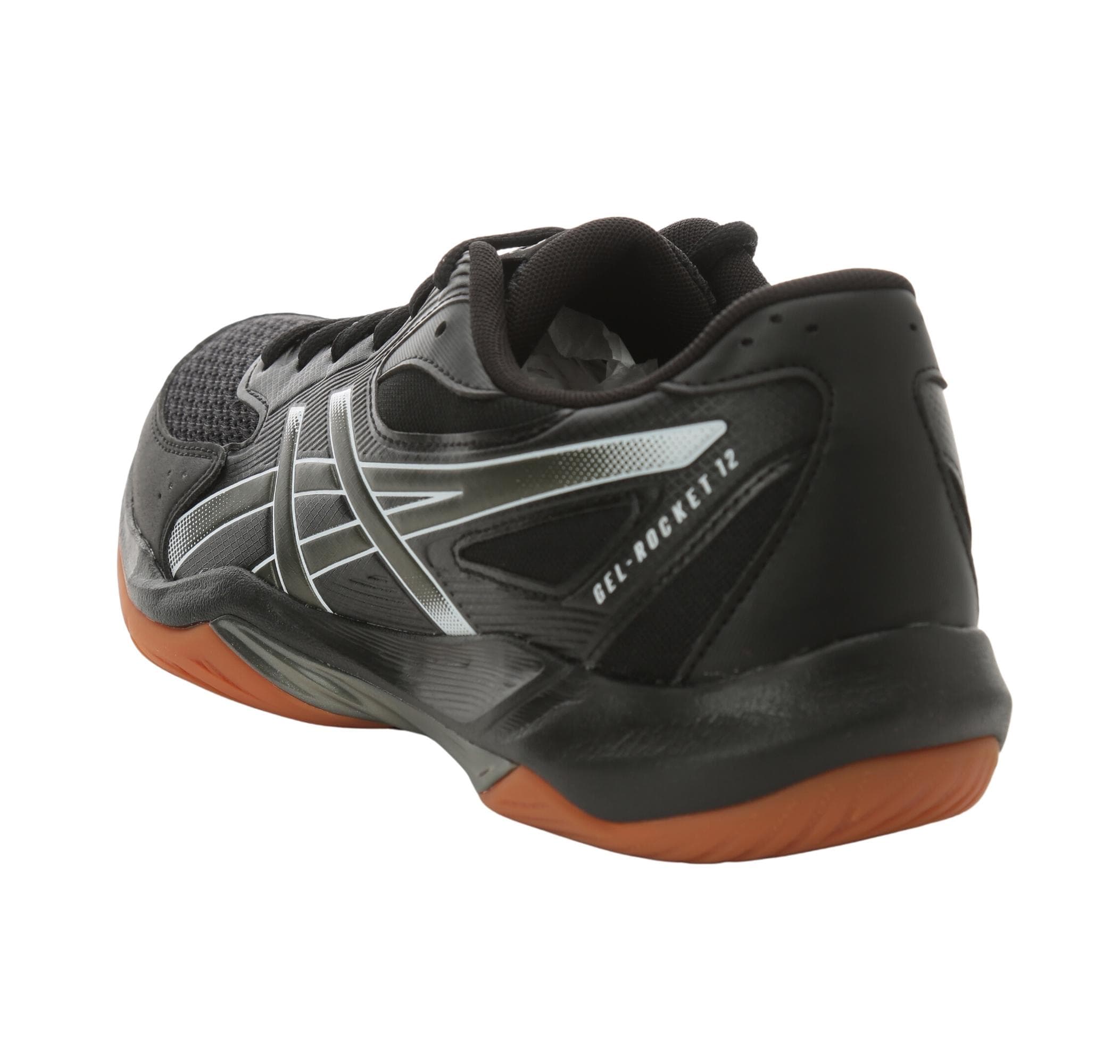 Asics Asics Gel-Rocket 12 Erkek Spor Ayakkabı Siyah - 3