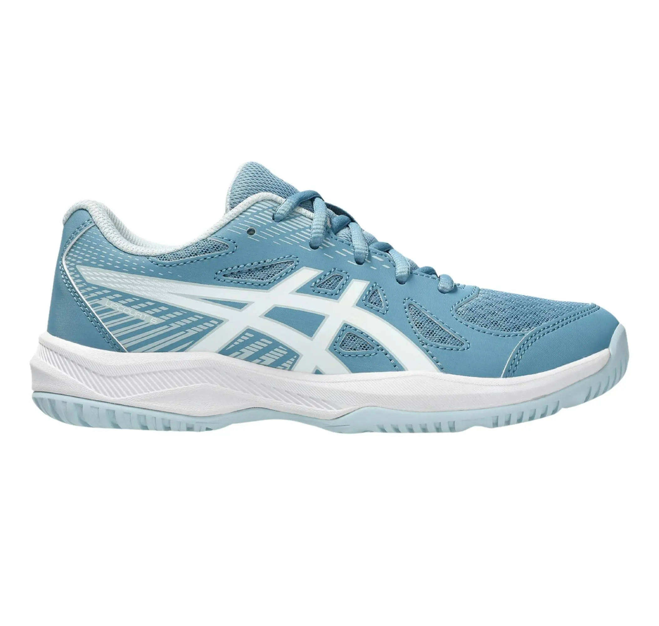 Asics Asics Upcourt 6 Gs Çocuk Spor Ayakkabı Mavi