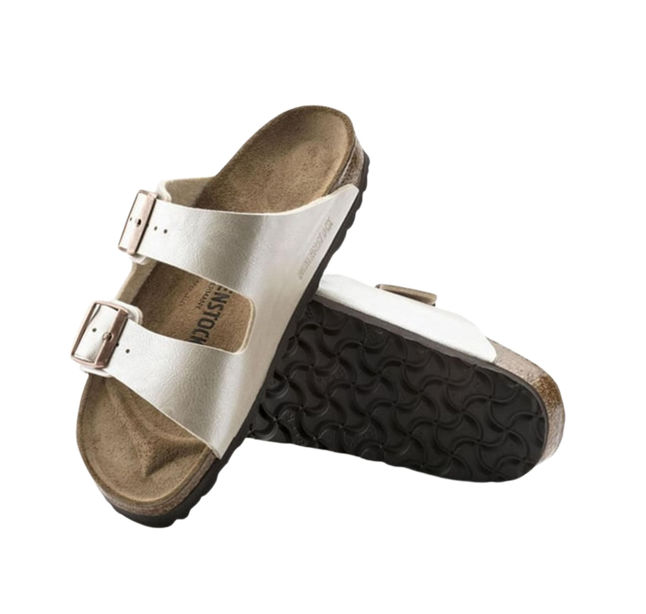 Birkenstock Birkenstock Arızona Bf Graceful Kadın Terlik Krem - 2