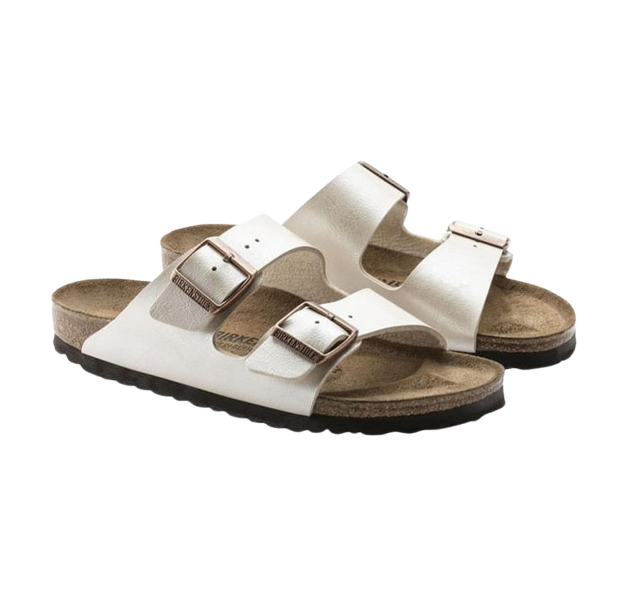 Birkenstock Birkenstock Arızona Bf Graceful Kadın Terlik Krem - 3