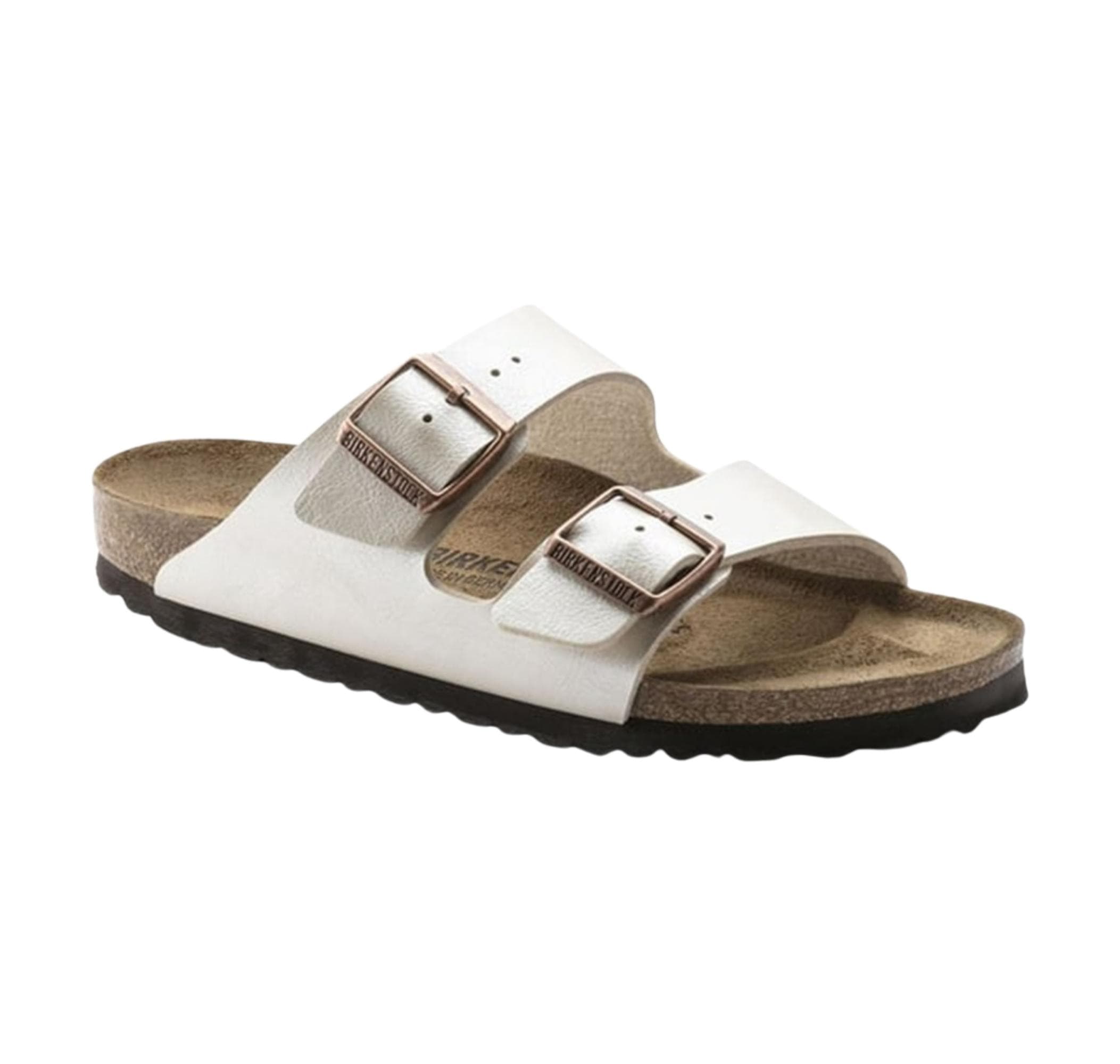 Birkenstock Birkenstock Arızona Bf Graceful Kadın Terlik Krem - 5