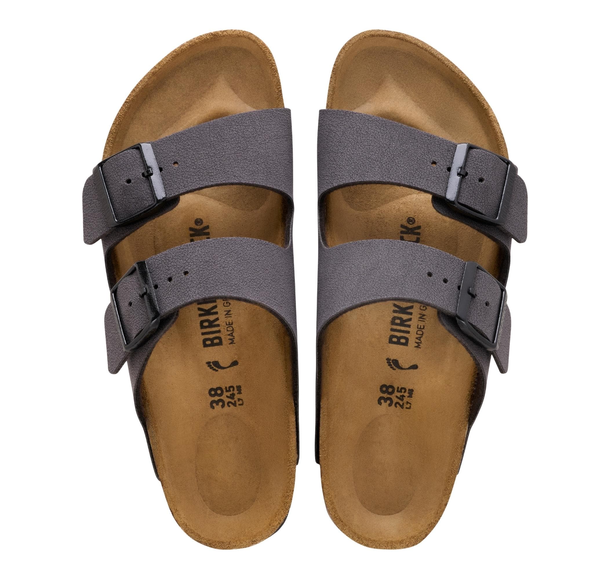 Birkenstock Birkenstock Arızona Bf Nu Erkek Terlik Antrasit - 3