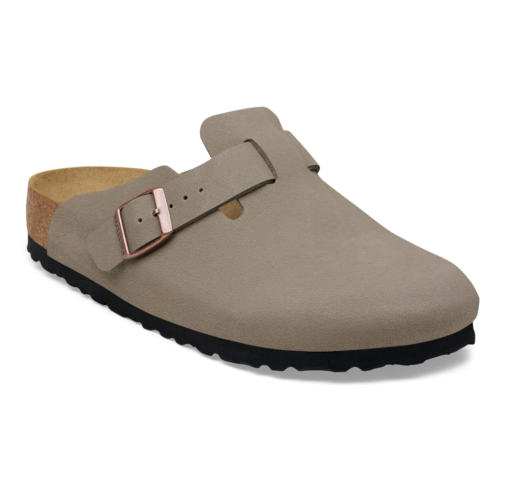 Birkenstock Birkenstock Boston Bf Nu Terlik Gri - 3