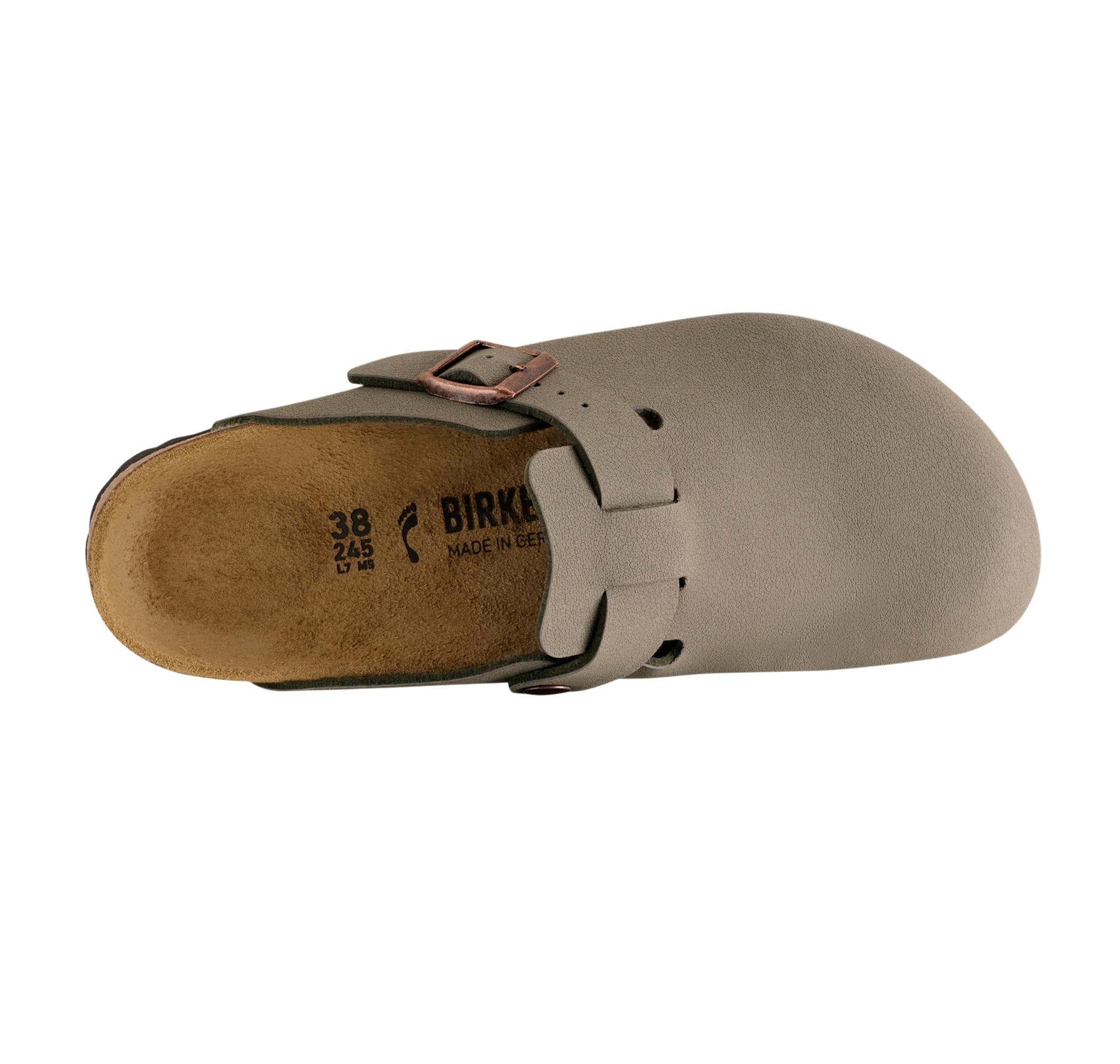 Birkenstock Birkenstock Boston Bf Nu Terlik Gri - 4